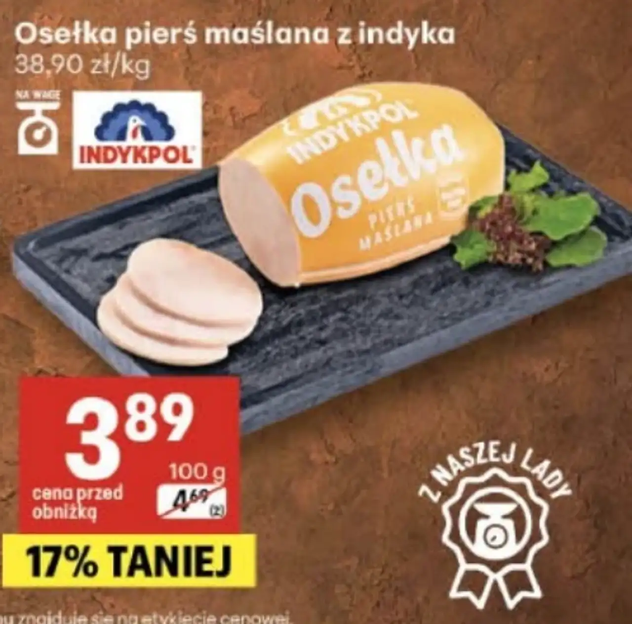 Indykpol Osełka pierś maślana z indyka
