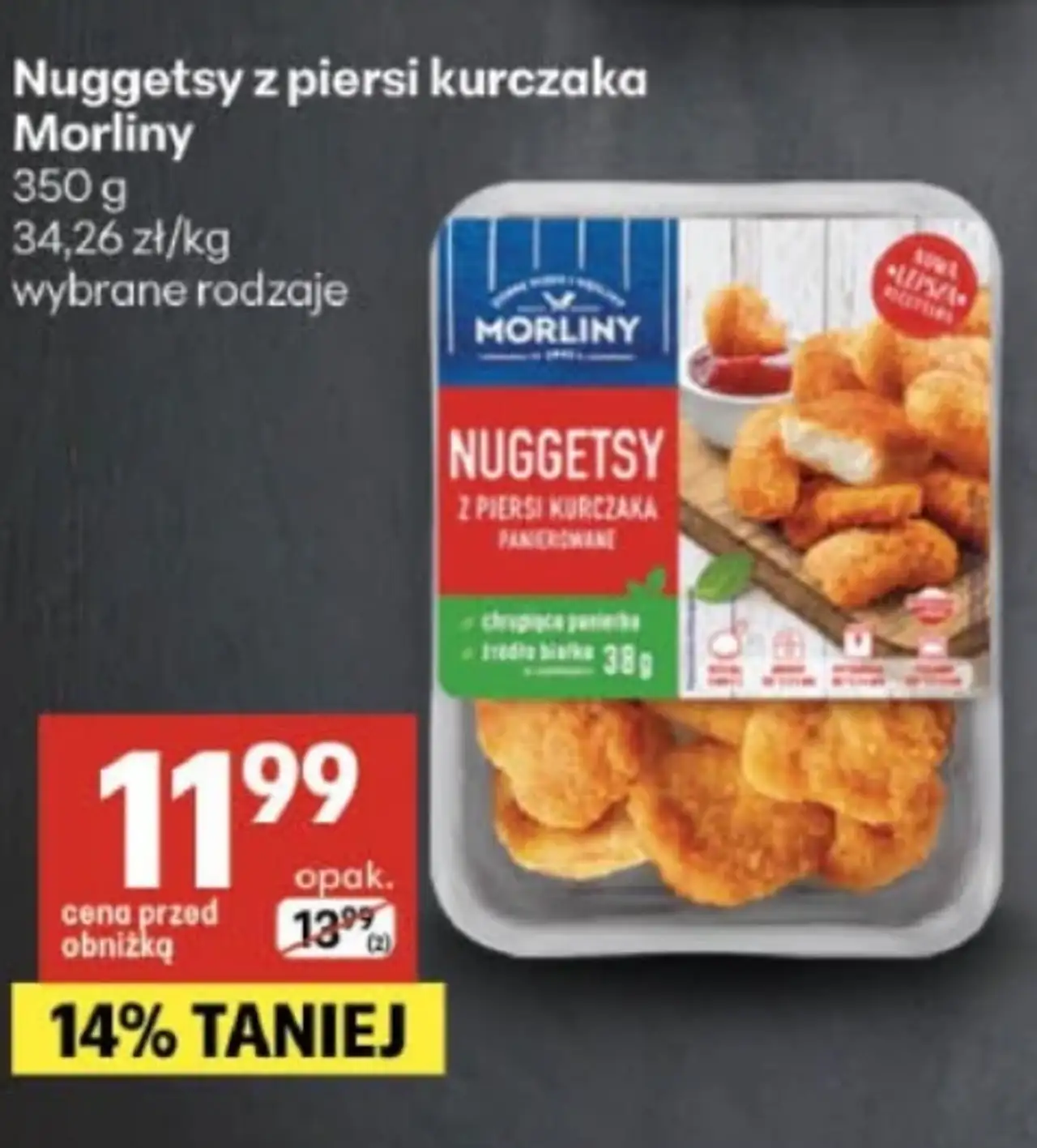 Nuggetsy z piersi kurczaka Morliny