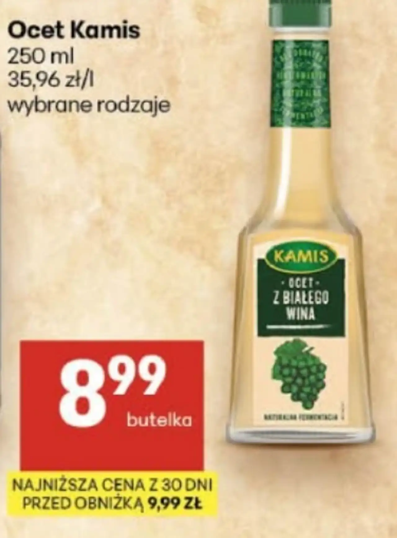 Ocet z białego wina Kamis