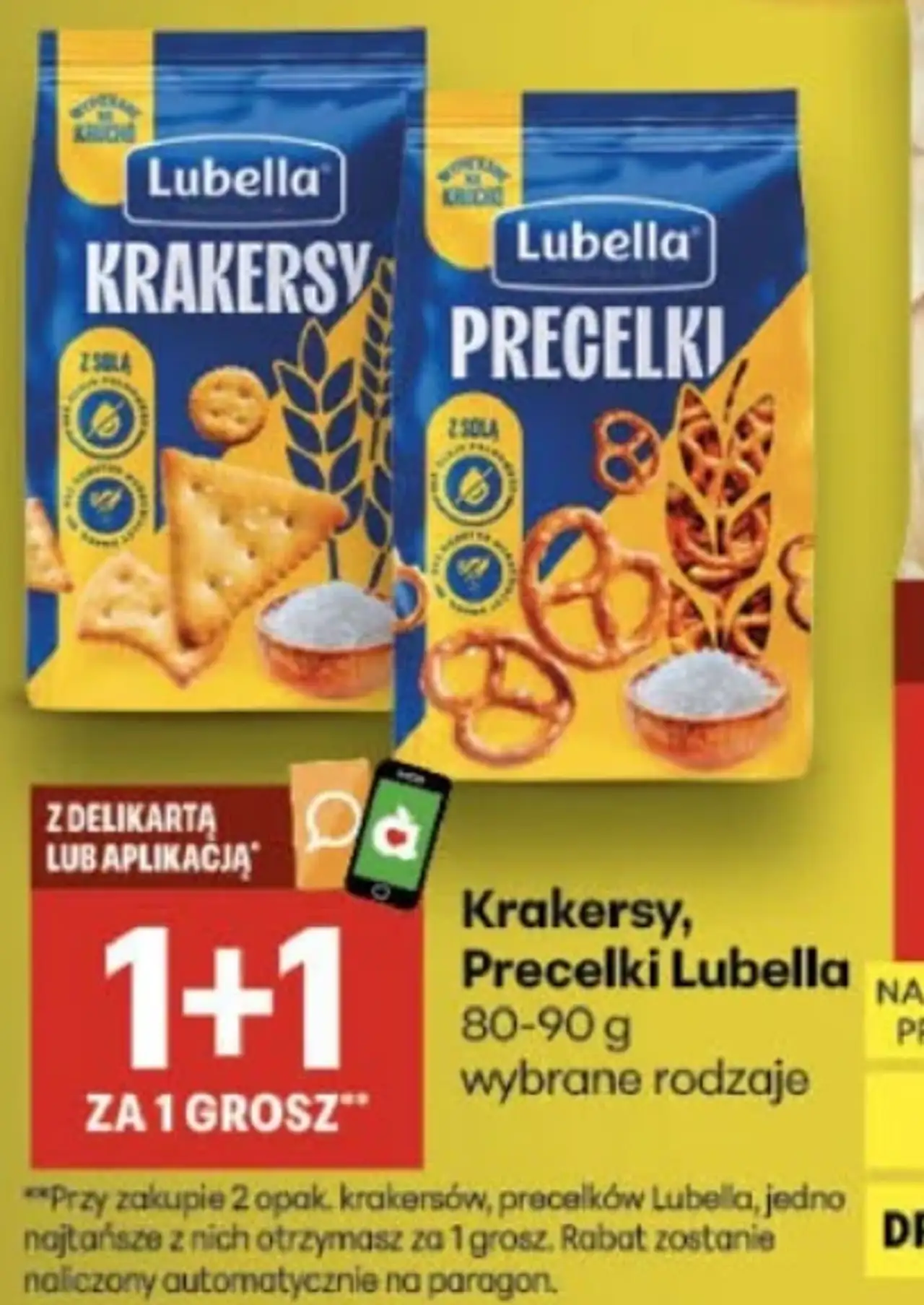 Krakersy, Precelki Lubella