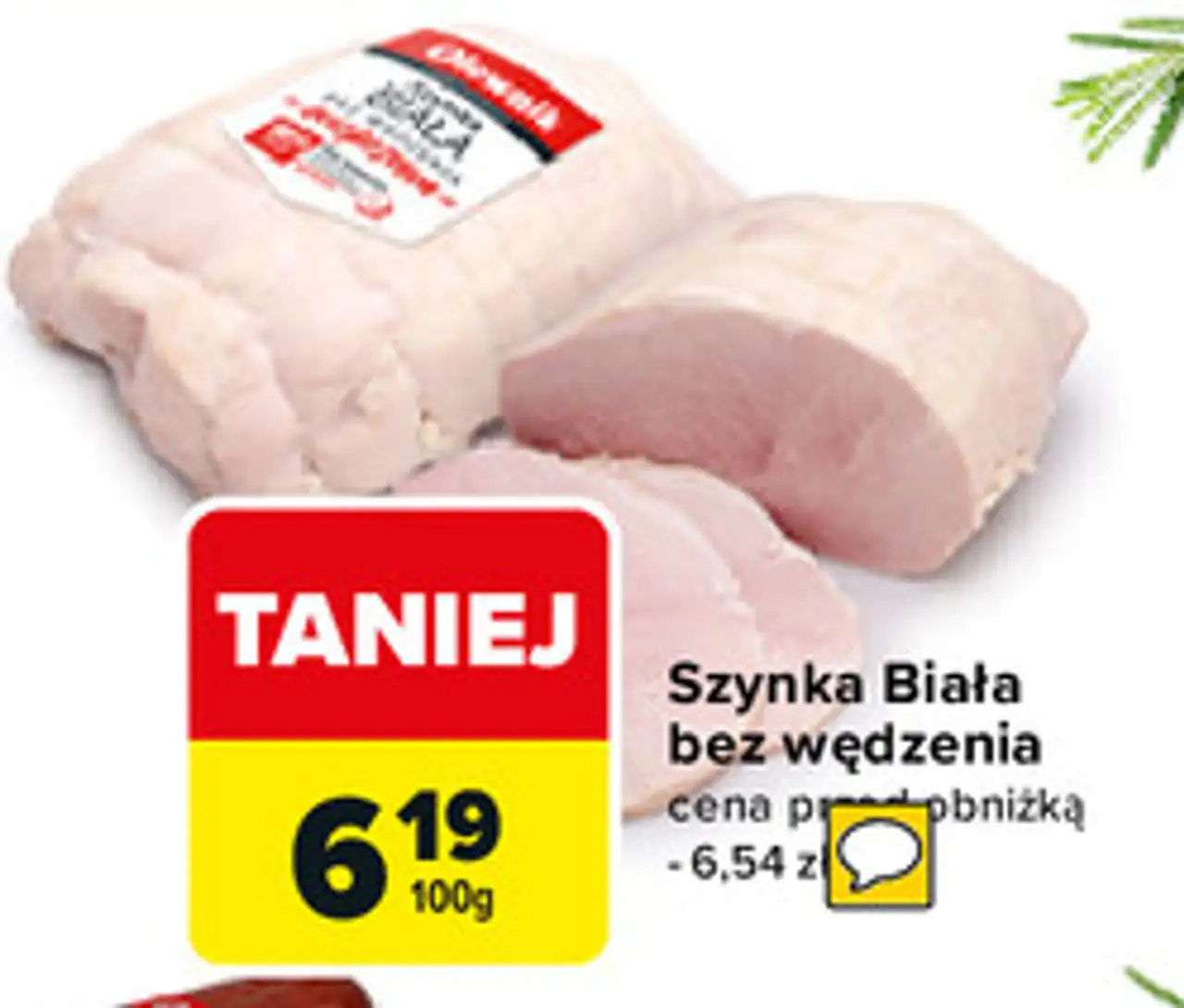 Szynka Biała bez wędzenia Olewnik