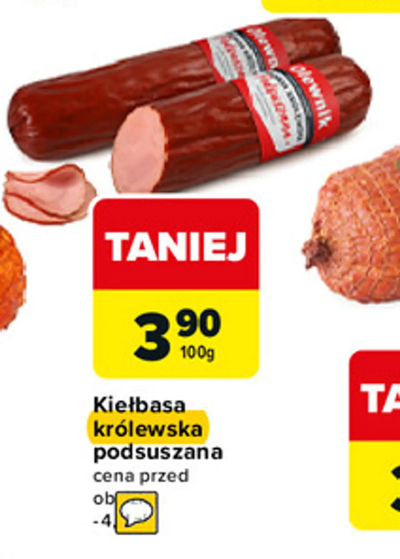 Kiełbasa królewska podsuszana Olewnik