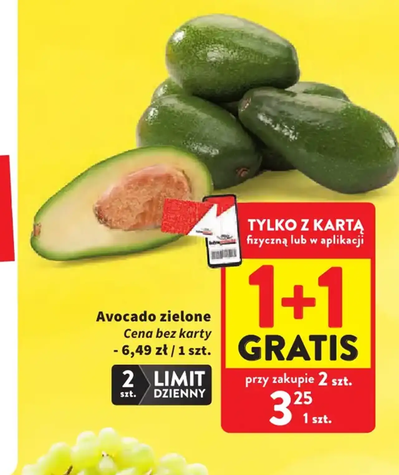 Avocado zielone
