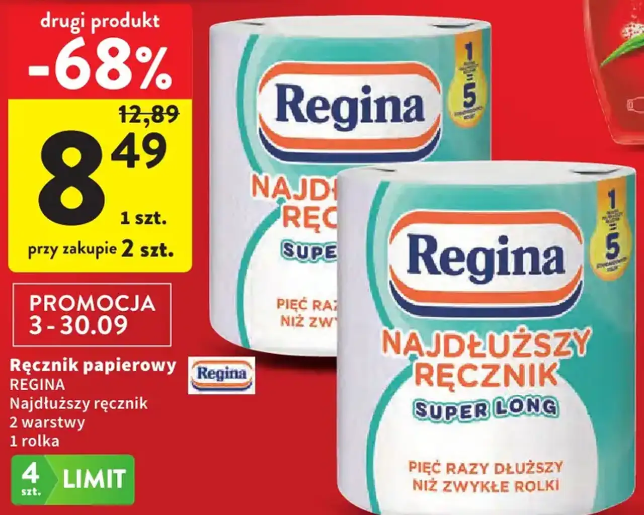 Ręcznik papierowy Regina Najdłuższy Ręcznik Super Long