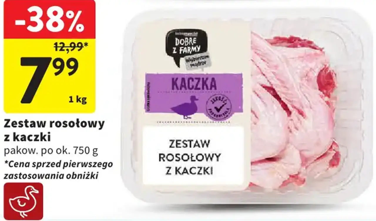 Zestaw rosołowy z kaczki Dobre z Farmy