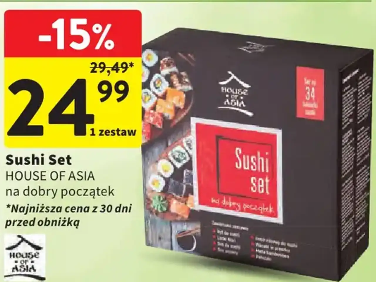 Sushi Set HOUSE OF ASIA na dobry początek