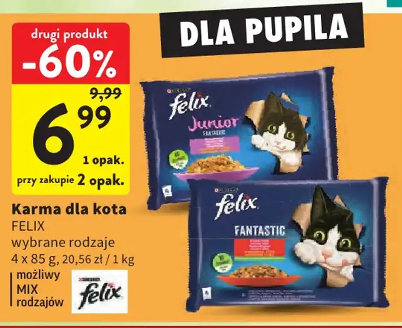 Karma dla kota FELIX