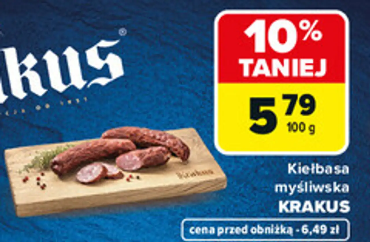 Kiełbasa myśliwska Krakus