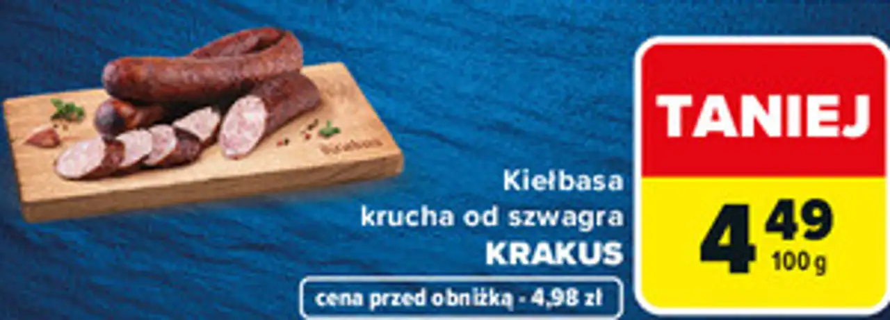 Kiełbasa krucha od szwagra Krakus
