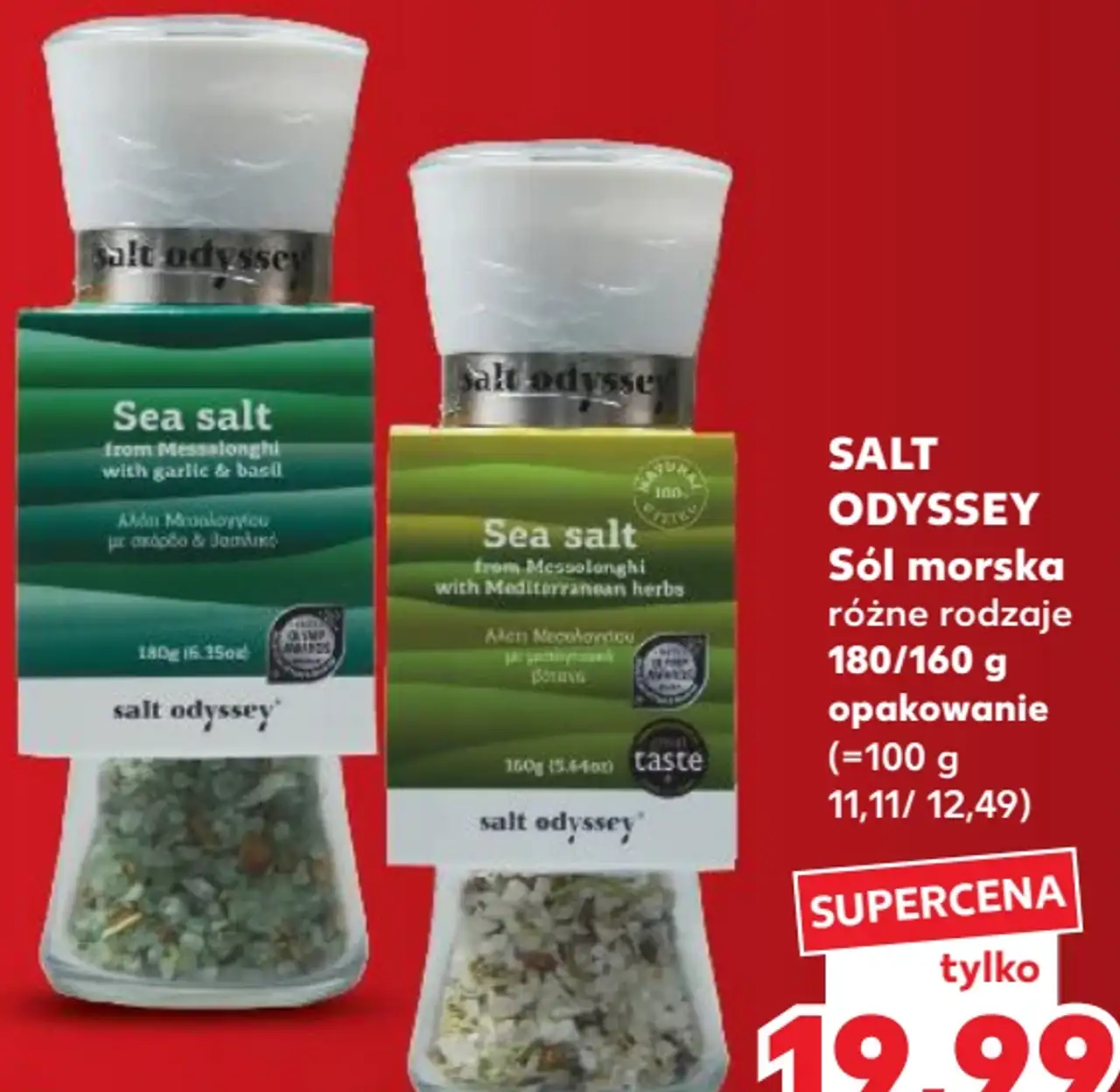 SALT ODYSSEY Sól morska