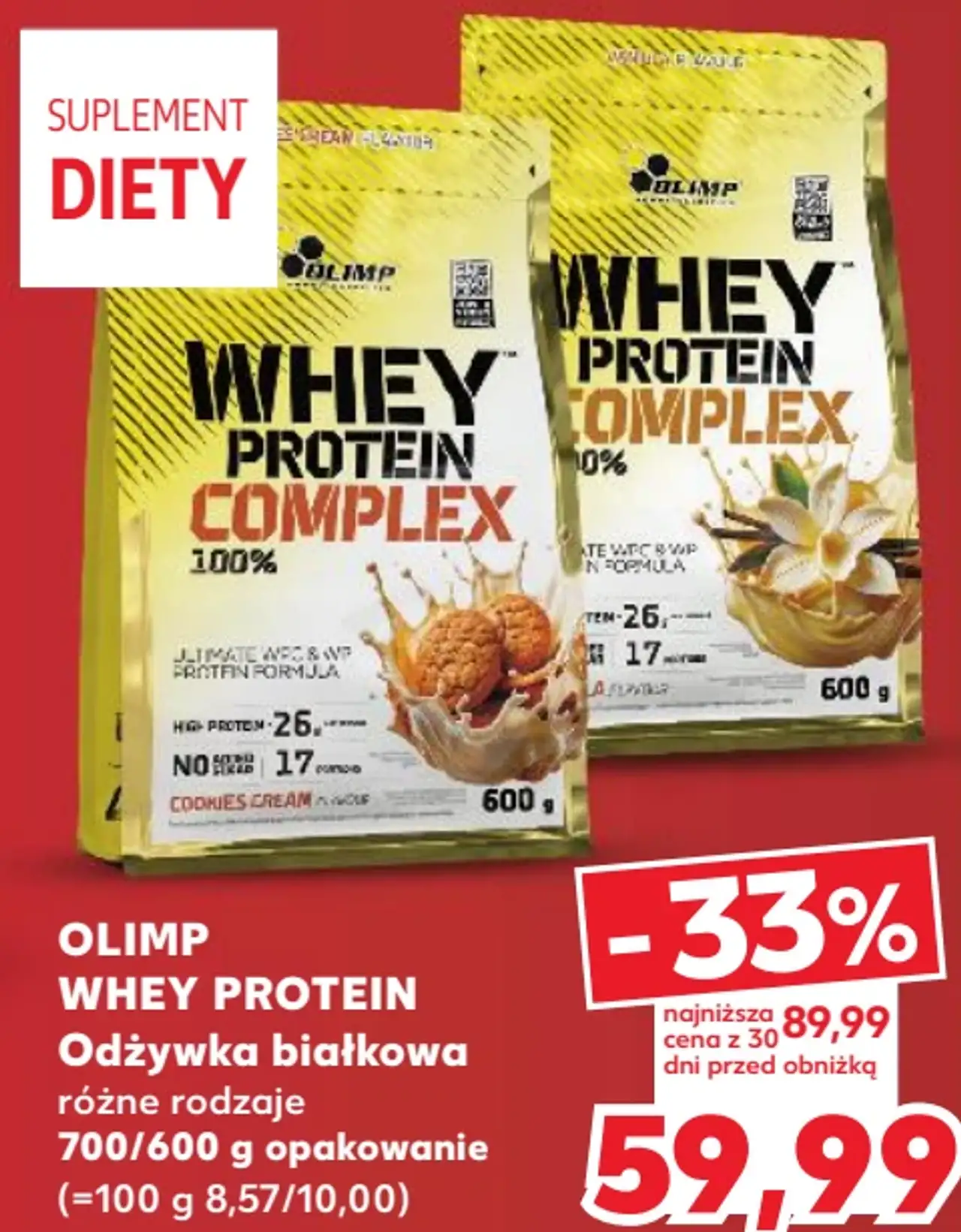 OLIMP WHEY PROTEIN Odżywka białkowa