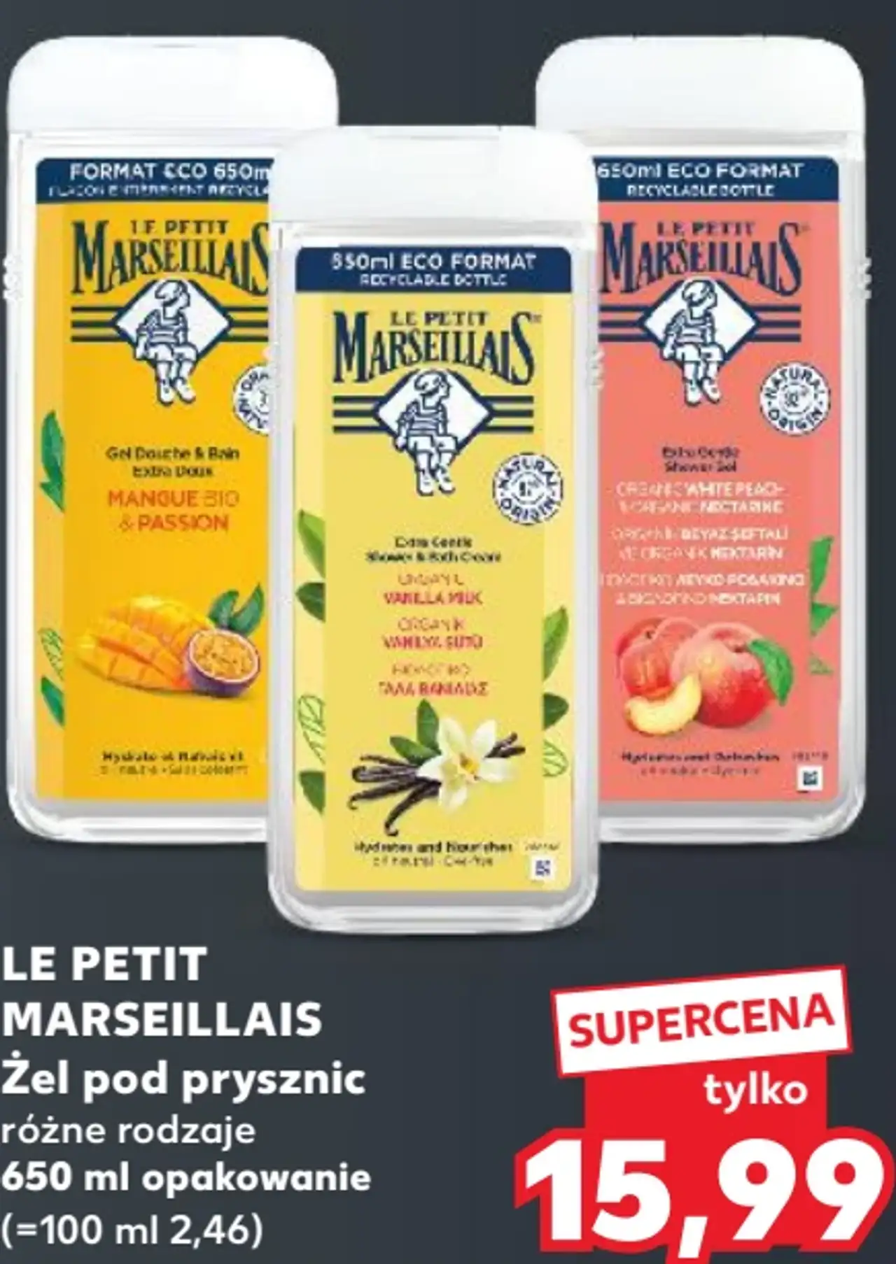Żel pod prysznic Le Petit Marseillais