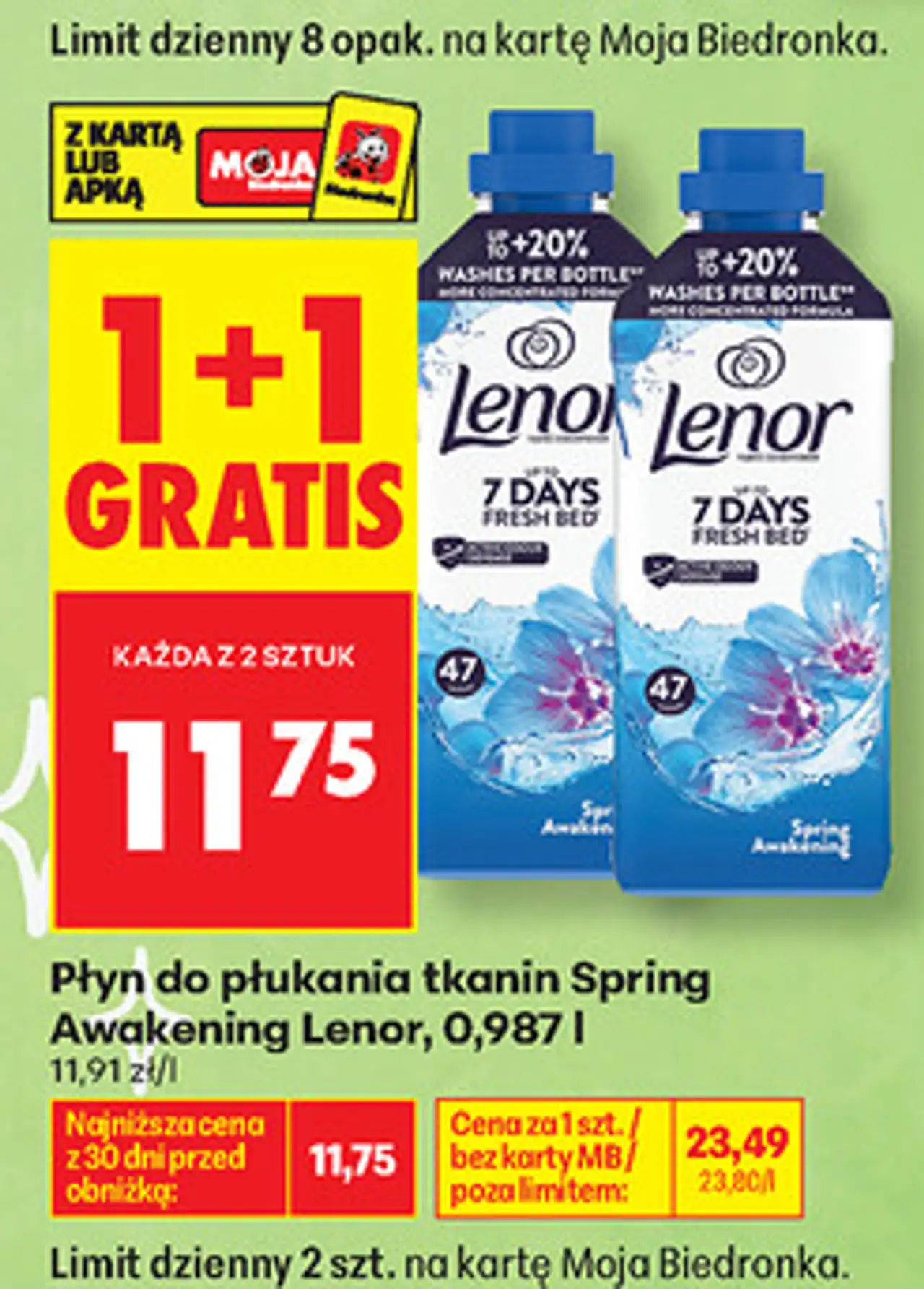 Płyn do płukania tkanin Spring Awakening Lenor