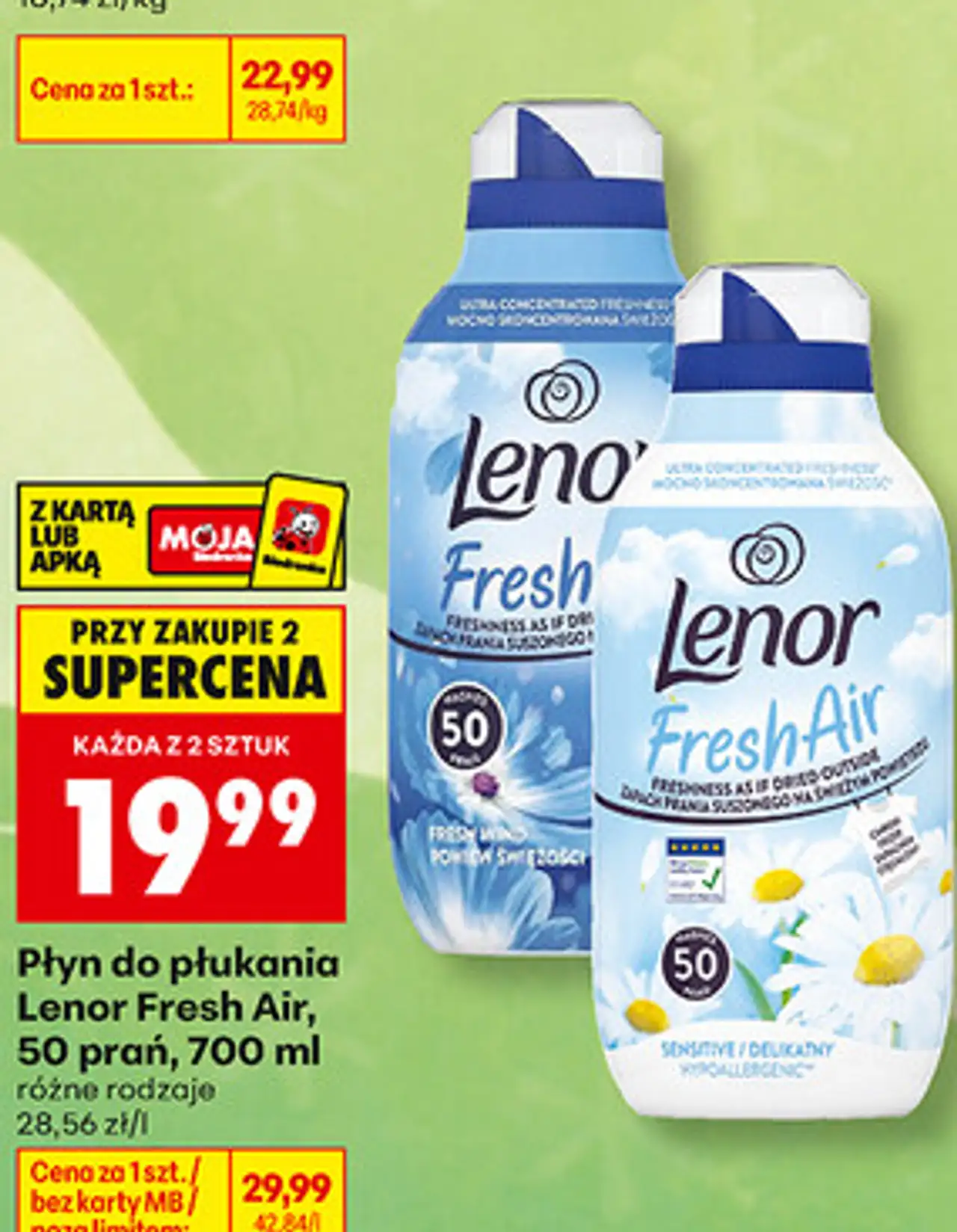 Płyn do płukania Lenor Fresh Air