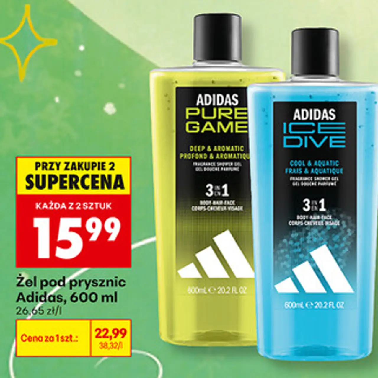 Żel pod prysznic Adidas
