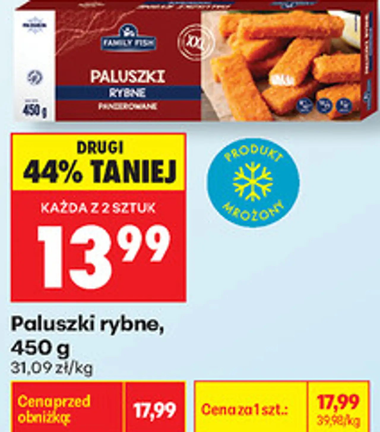 Paluszki rybne Family Fish