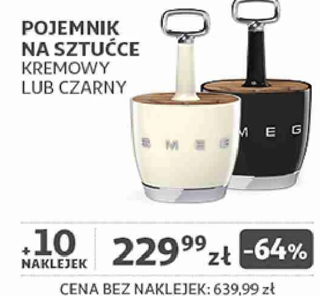 Pojemnik na sztućce SMEG
