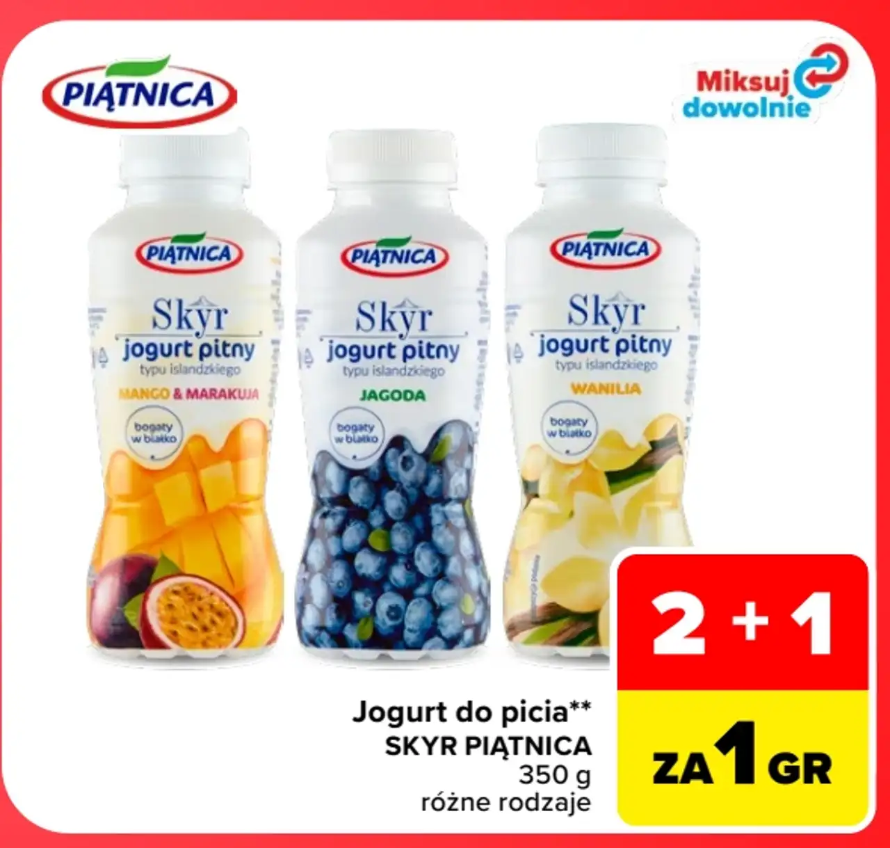 Jogurt do picia Skyr Piątnica