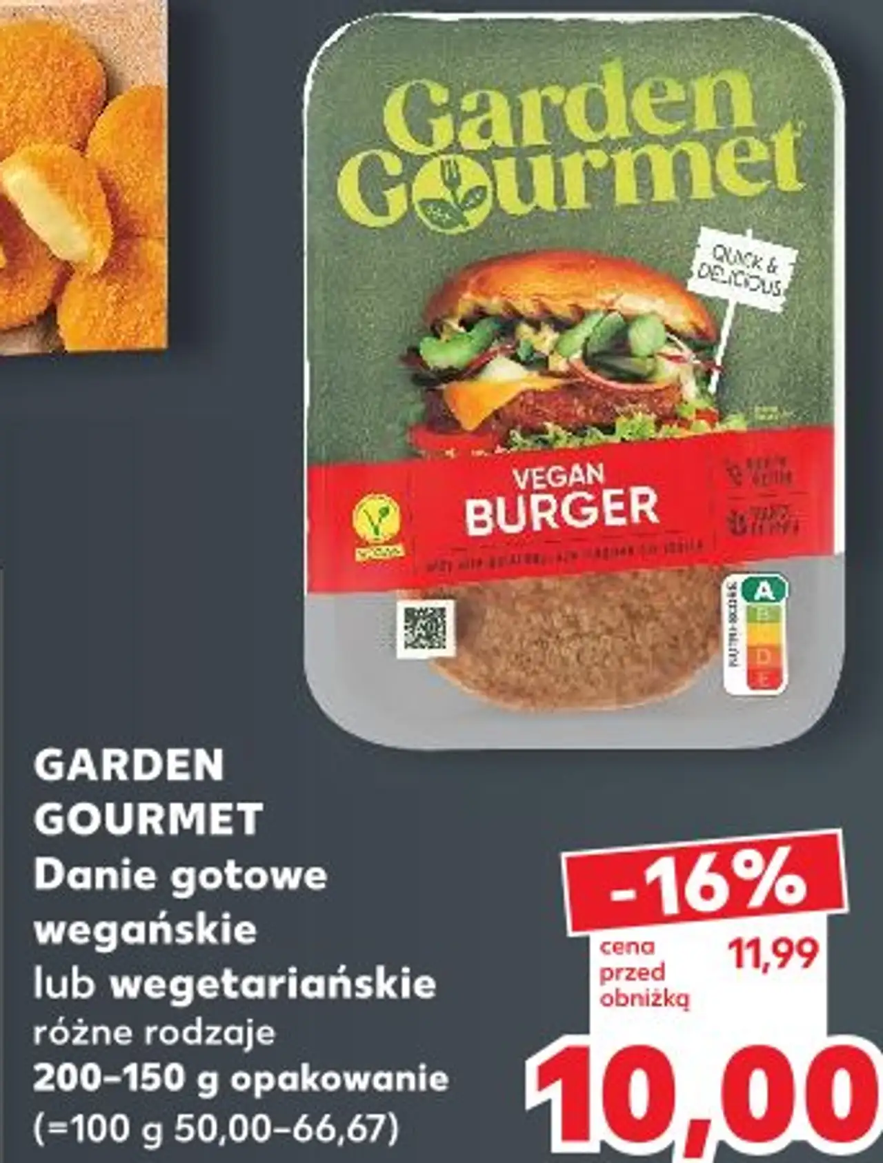 Garden Gourmet Danie gotowe wegańskie lub wegetariańskie