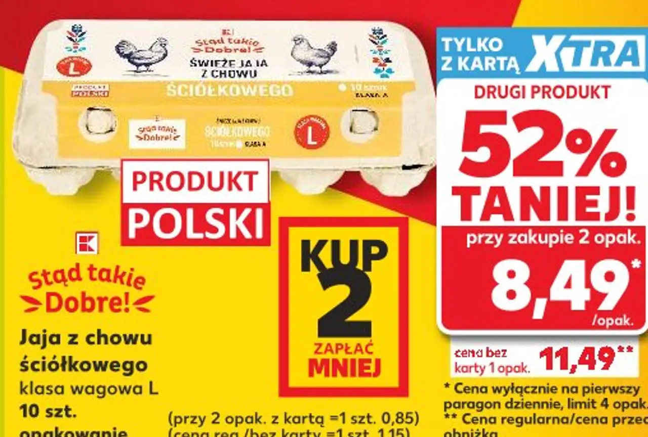 Stąd takie dobre! Jaja z chowu ściółkowego klasa wagowa L