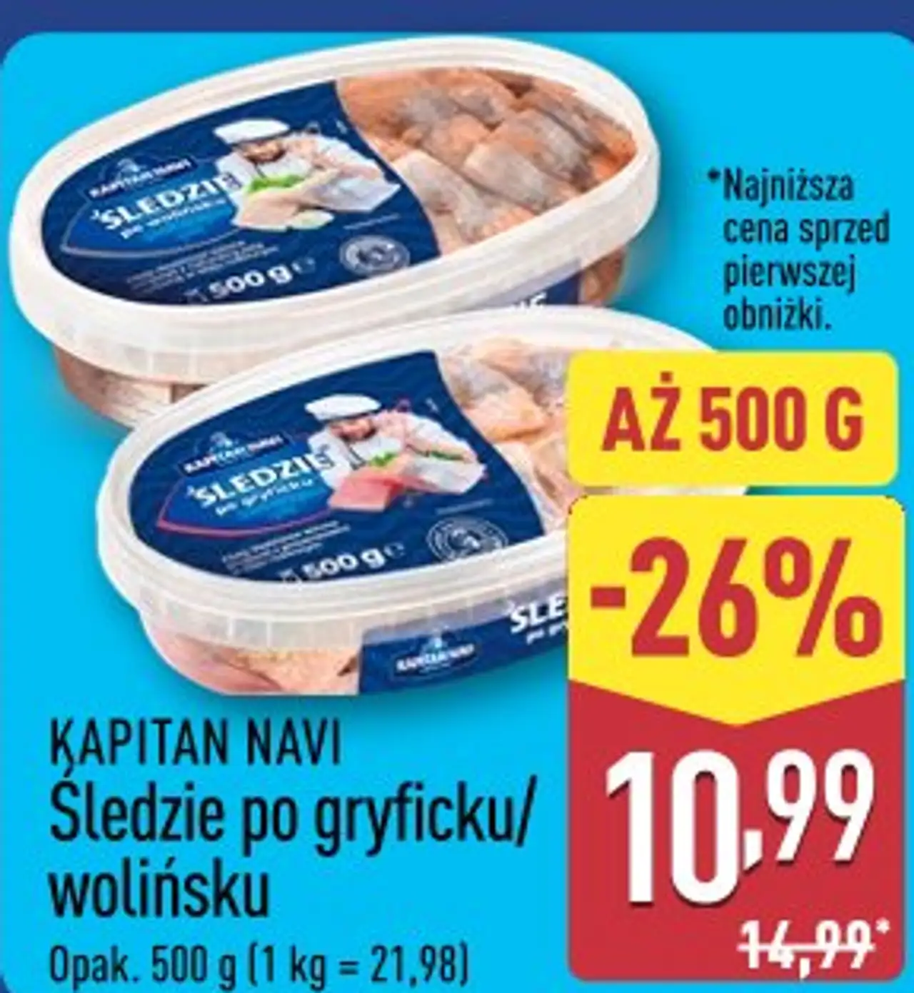 Kapitan Navi Śledzie po gryficku/wolińsku