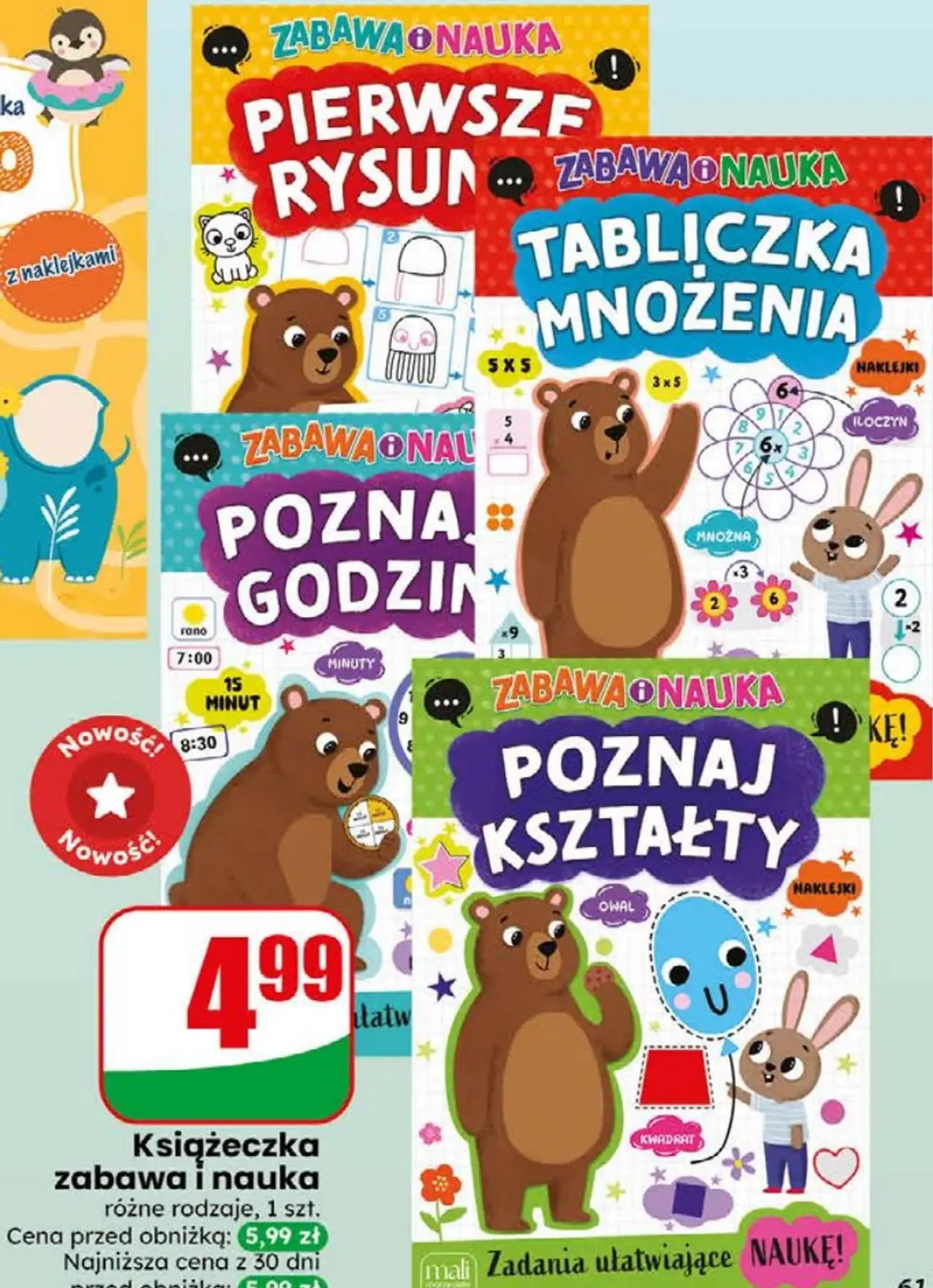 Książeczka zabawa i nauka