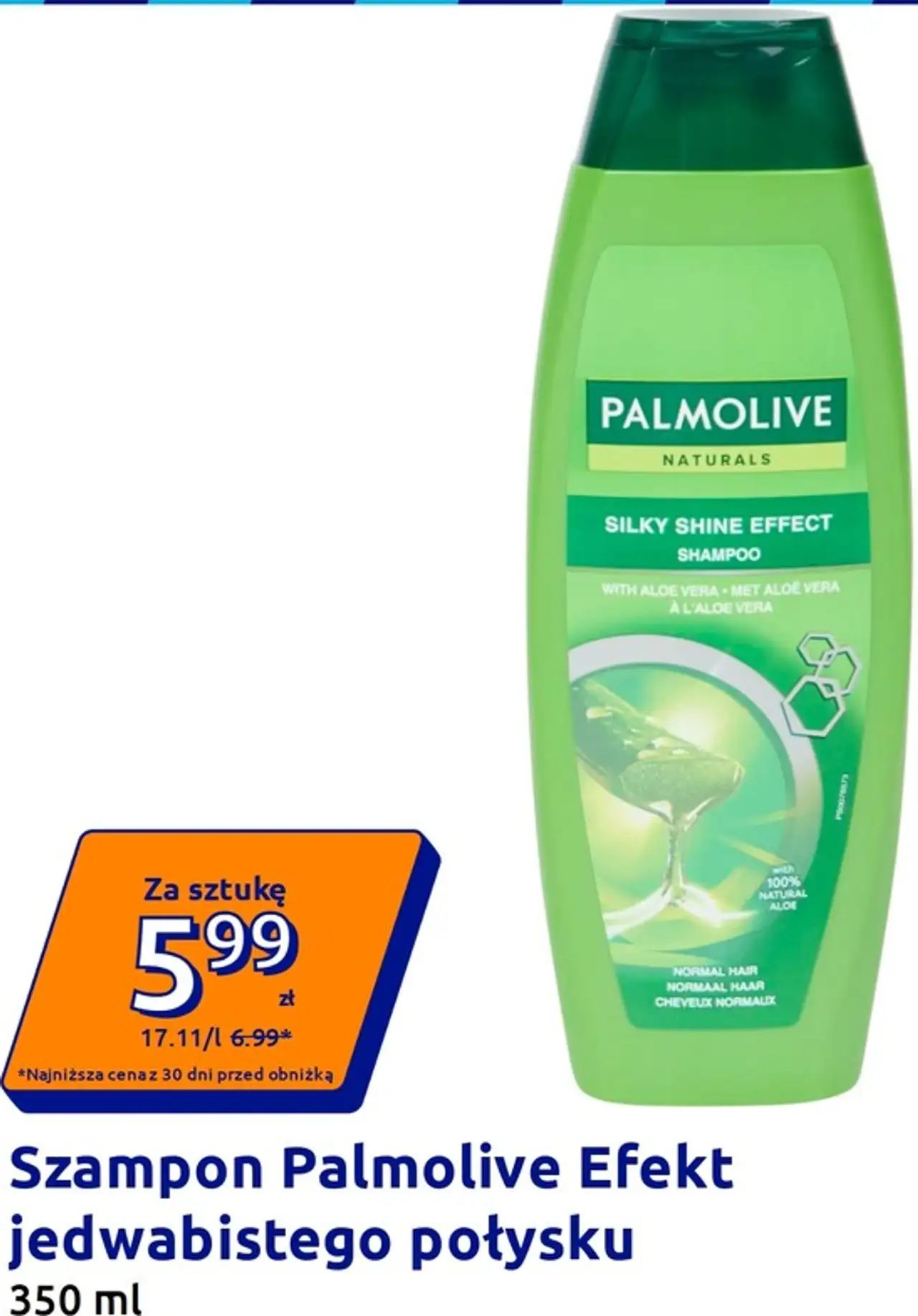 Szampon Palmolive Efekt jedwabistego połysku 350 ml