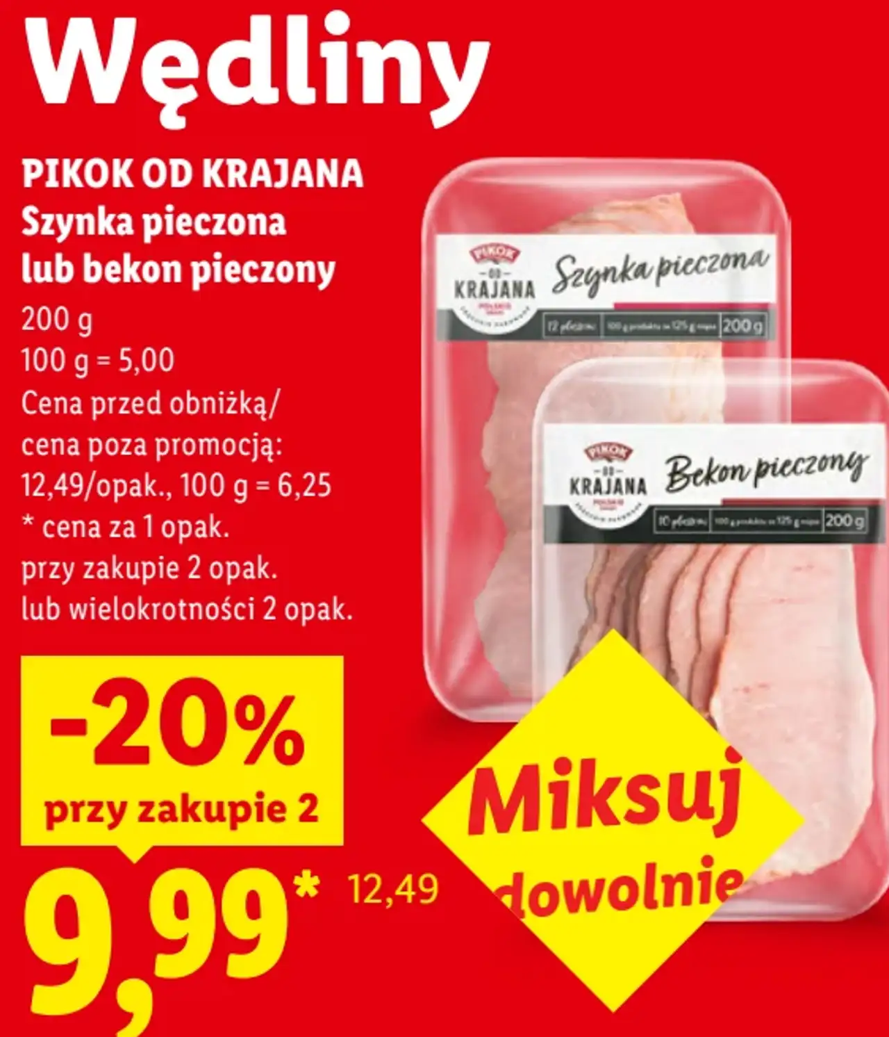 Pikok Od Krajana Szynka pieczona lub bekon pieczony