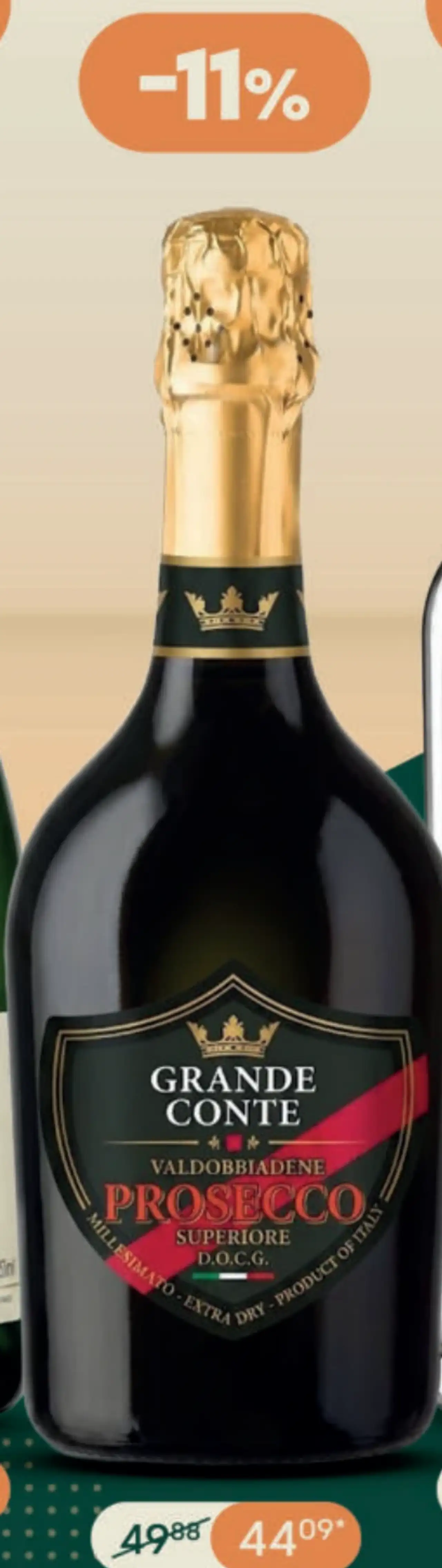 Grande Conte Valdobbiadene Prosecco Superiore D.O.C.G. Extra Dry