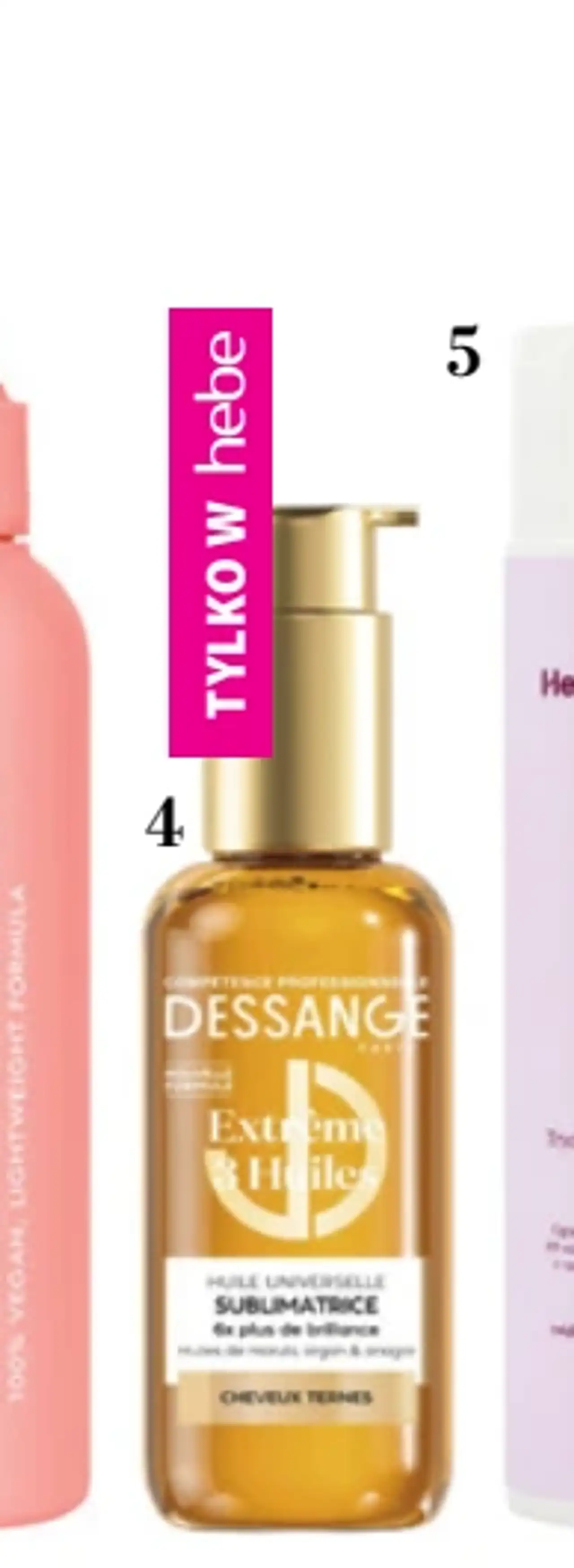 Dessange Professional Hair Luxury Extreme 3 Huile serum do włosów nadające blask