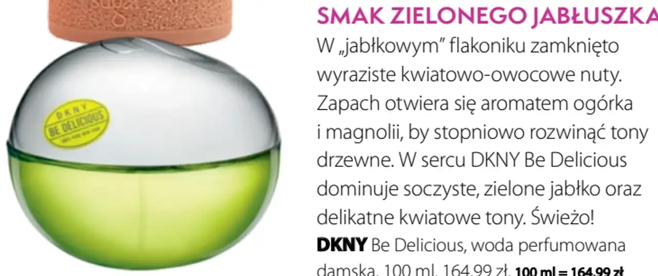 DKNY Be Delicious, woda perfumowana damska