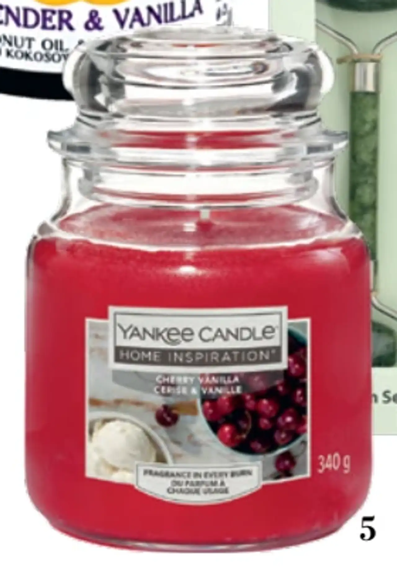 YANKEE CANDLE świeca zapachowa Cherry Vanilla