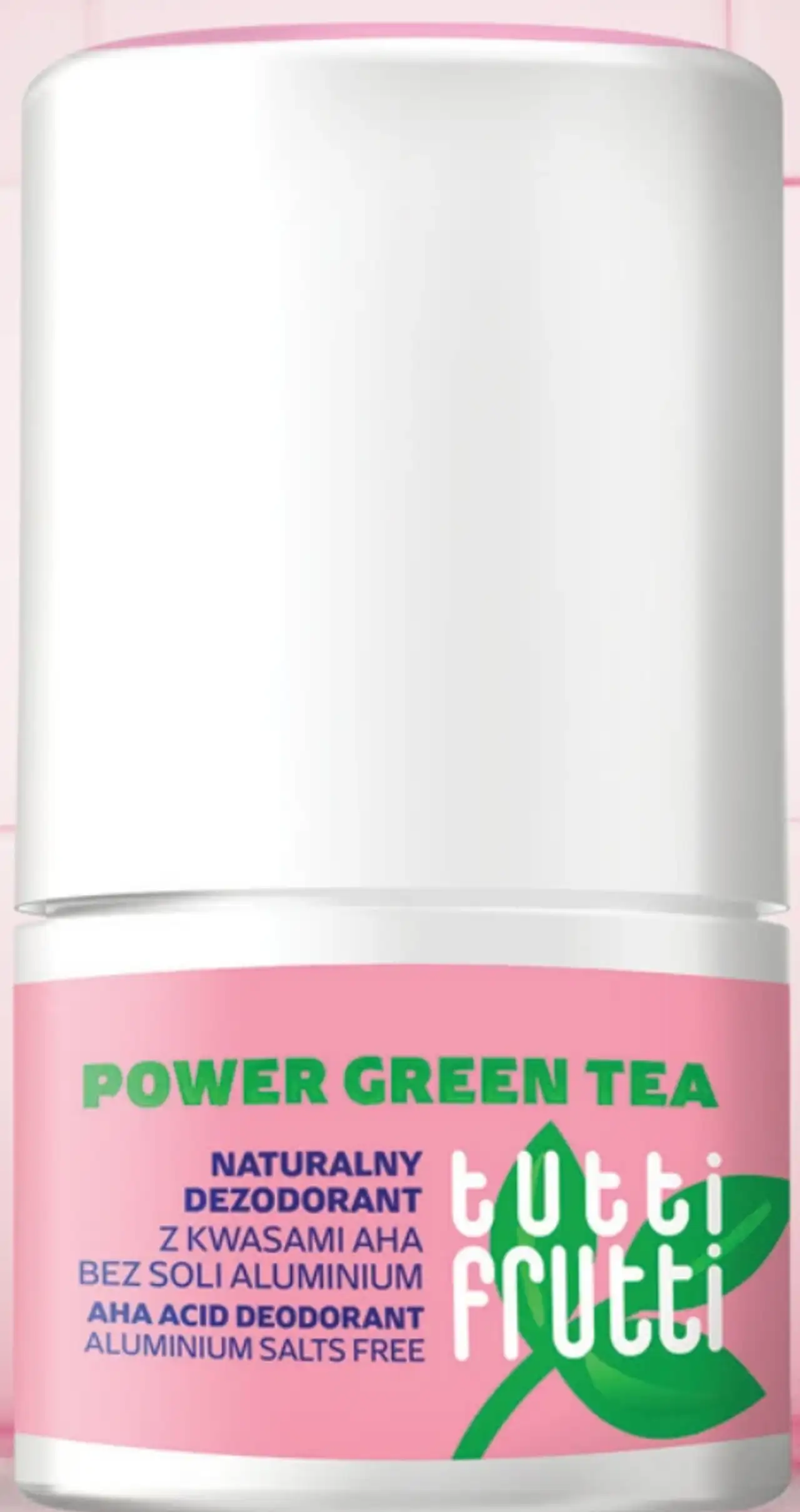 Tutti Frutti Power Green Tea Naturalny dezodorant z kwasami AHA