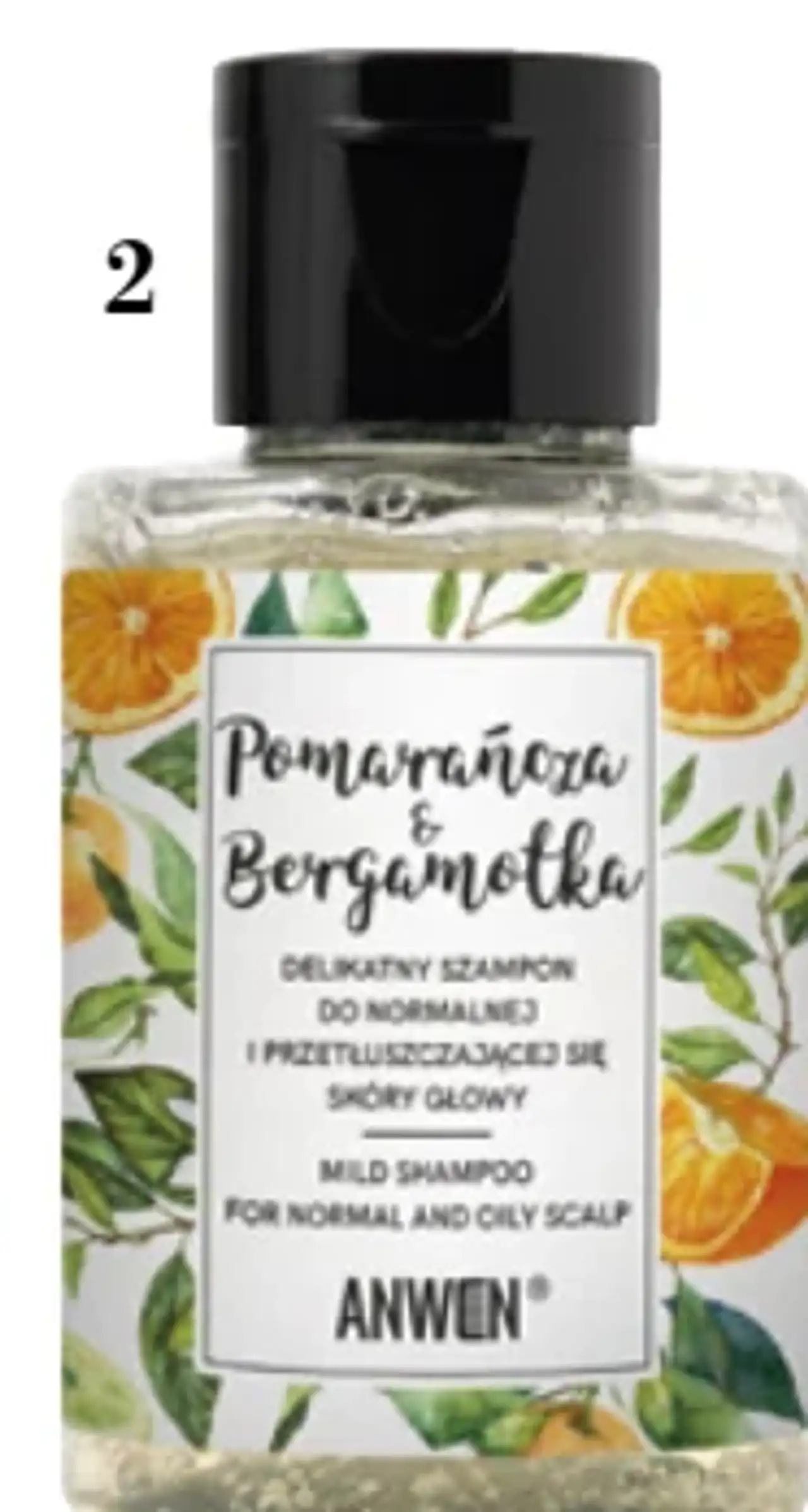Anwen Pomarańcza & Bergamotka delikatny szampon