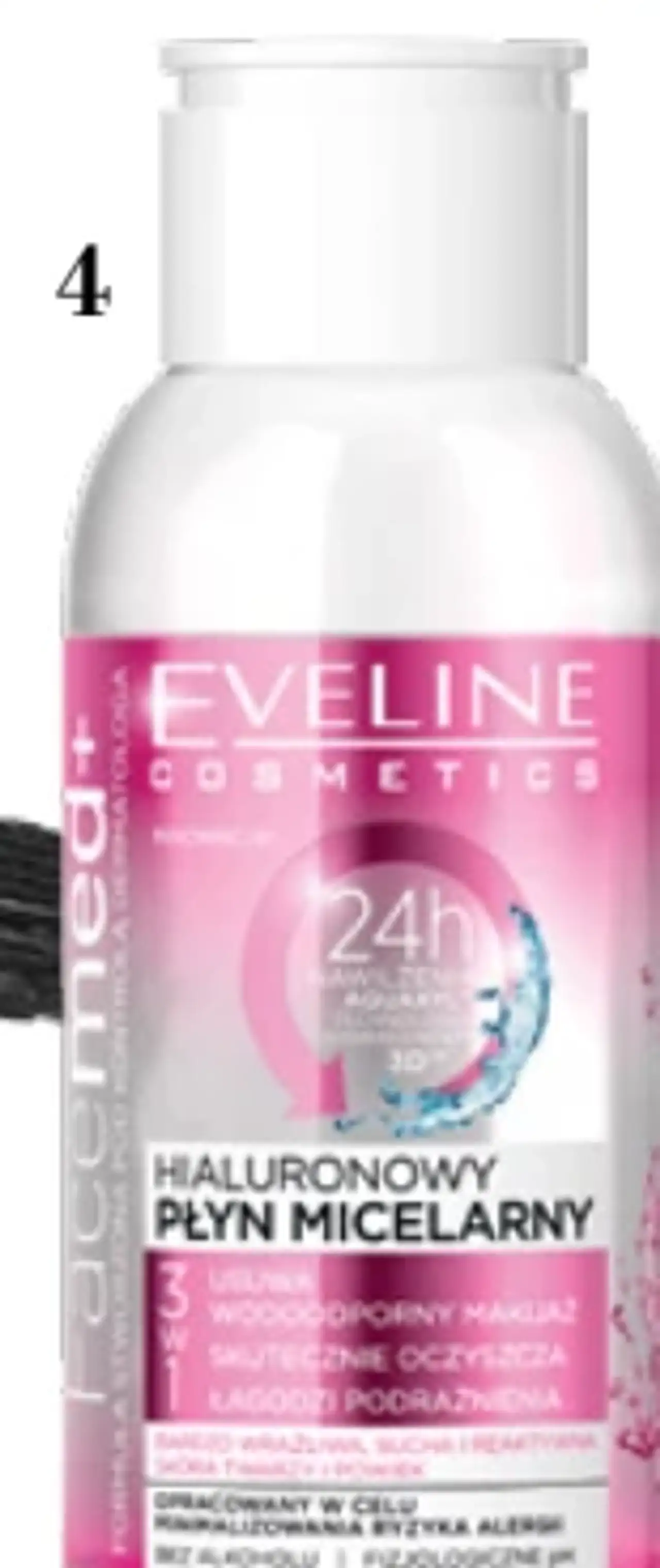 Eveline Cosmetics Hialuronowy płyn micelarny do twarzy