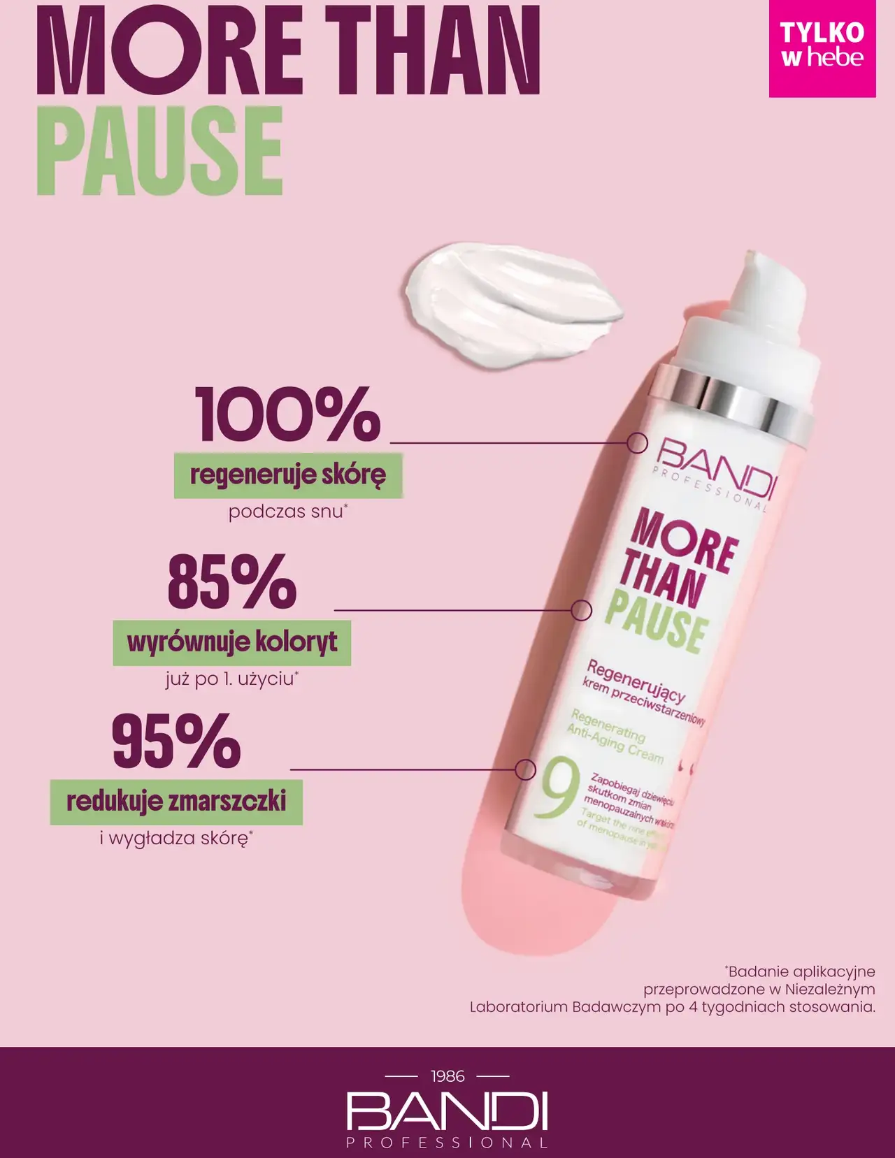 Bandi Professional More Than Pause Regenerujący krem przeciwstarzeniowy