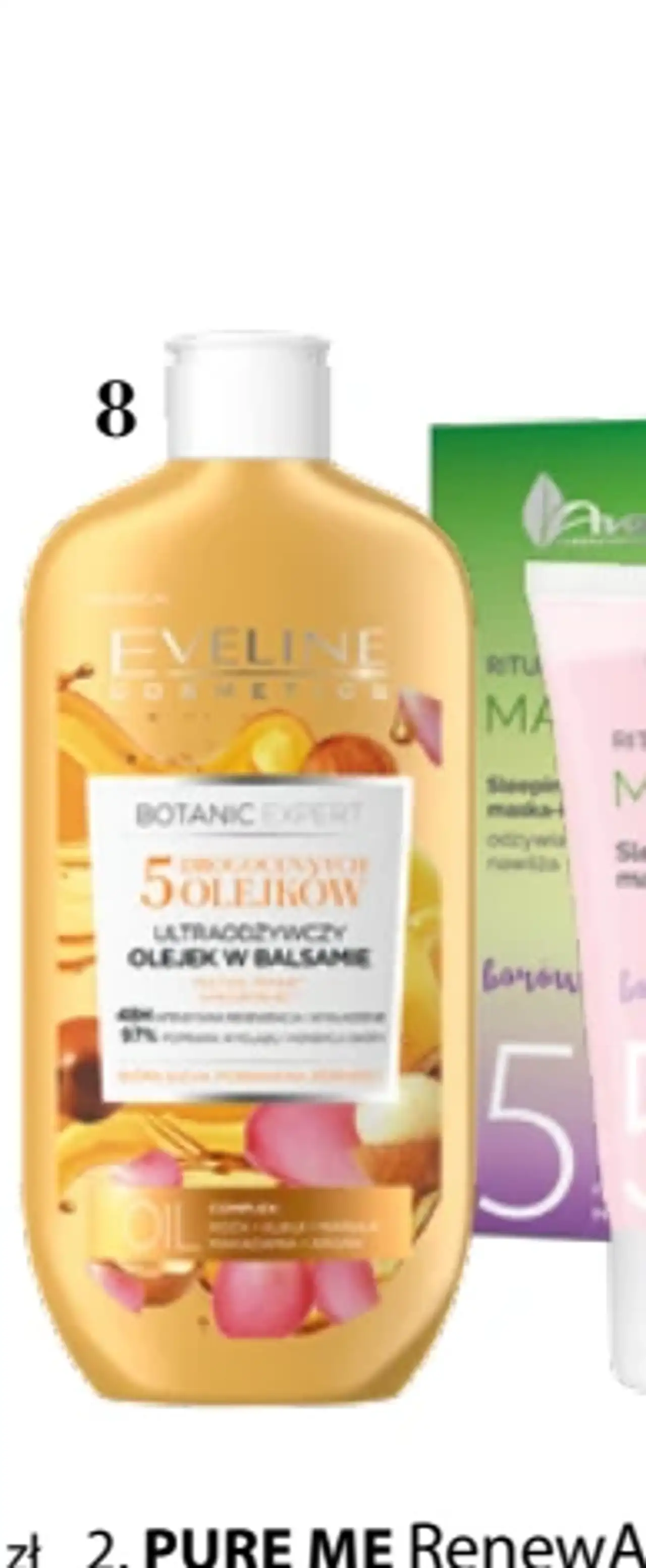 EVELINE COSMETICS Botanic Expert, ultraodżywczy olejek w balsamie do ciała