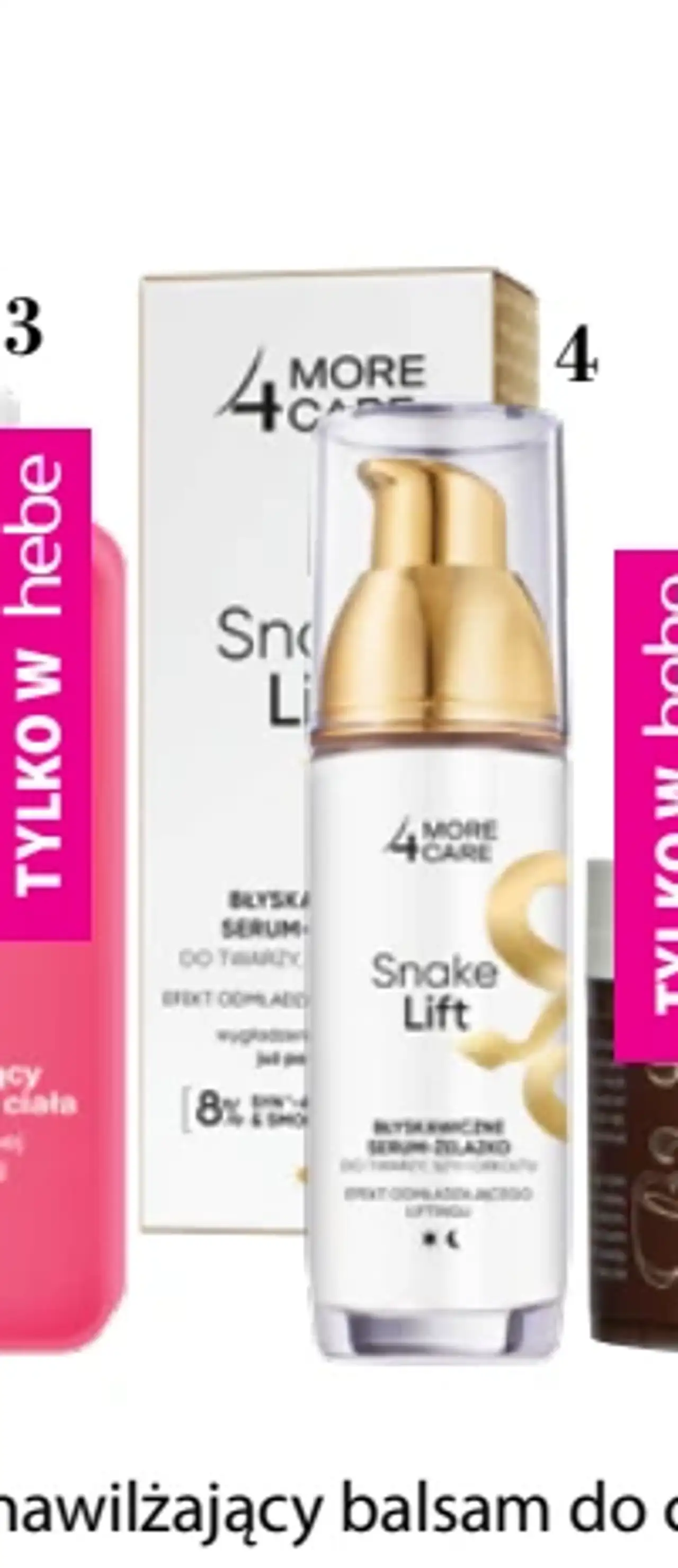 MORE4CARE Snake Lift, serum do twarzy