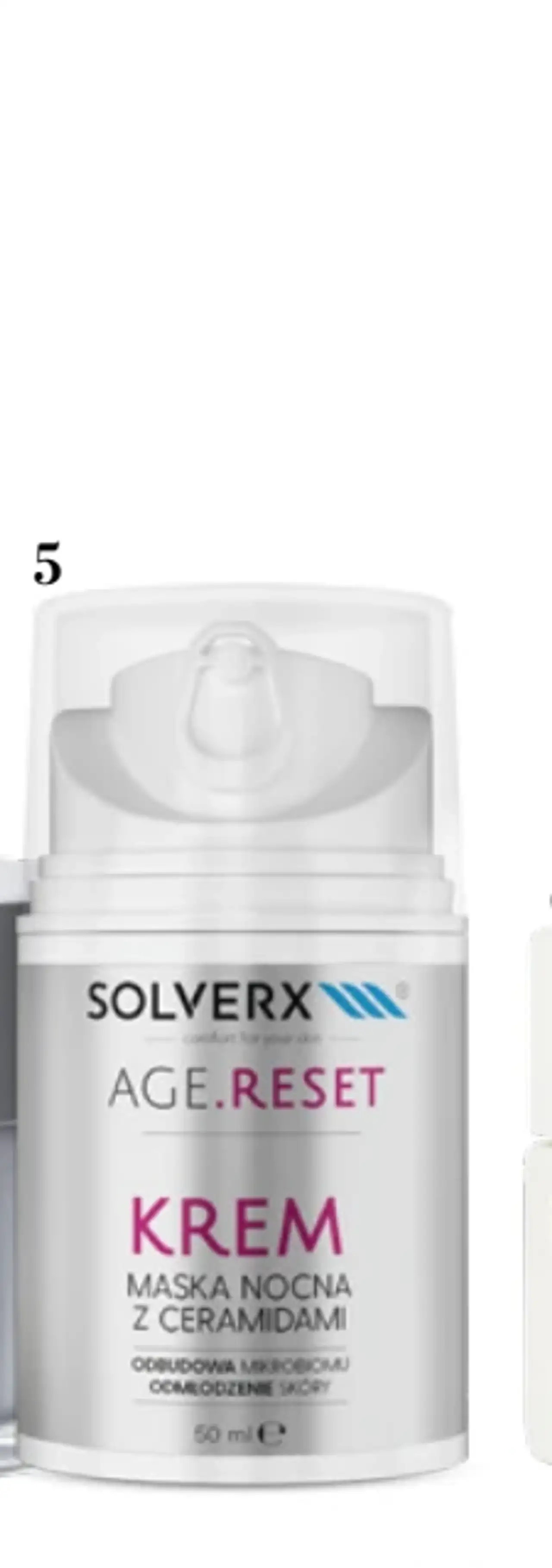 Solverx Age Reset, krem-maska do twarzy na noc