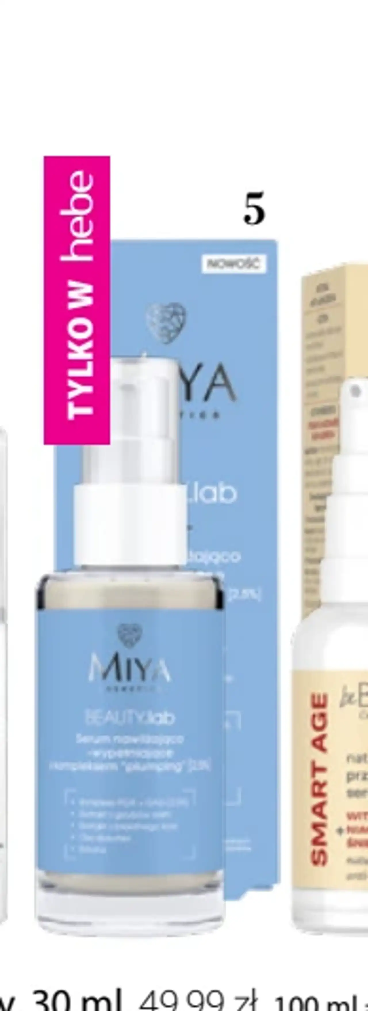 MIYA COSMETICS Beauty.lab, serum nawilżająco-wypełniające do twarzy