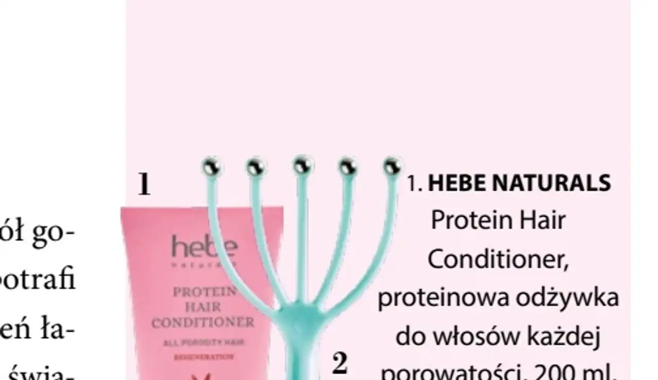 HEBE NATURALS Protein Hair Conditioner, proteinowa odżywka do włosów