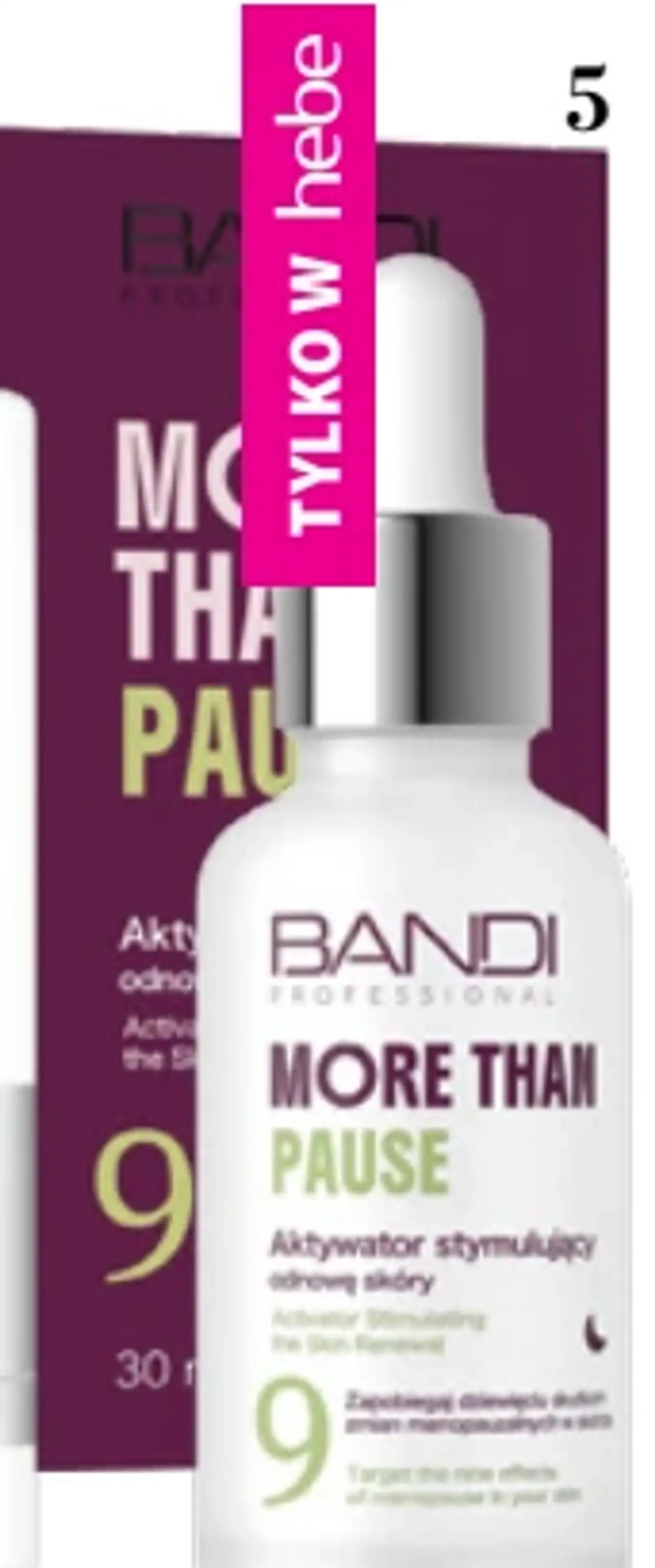 BANDI PROFESSIONAL More Than Pause peeling kwasowy aktywator stymulujący odnowę skóry