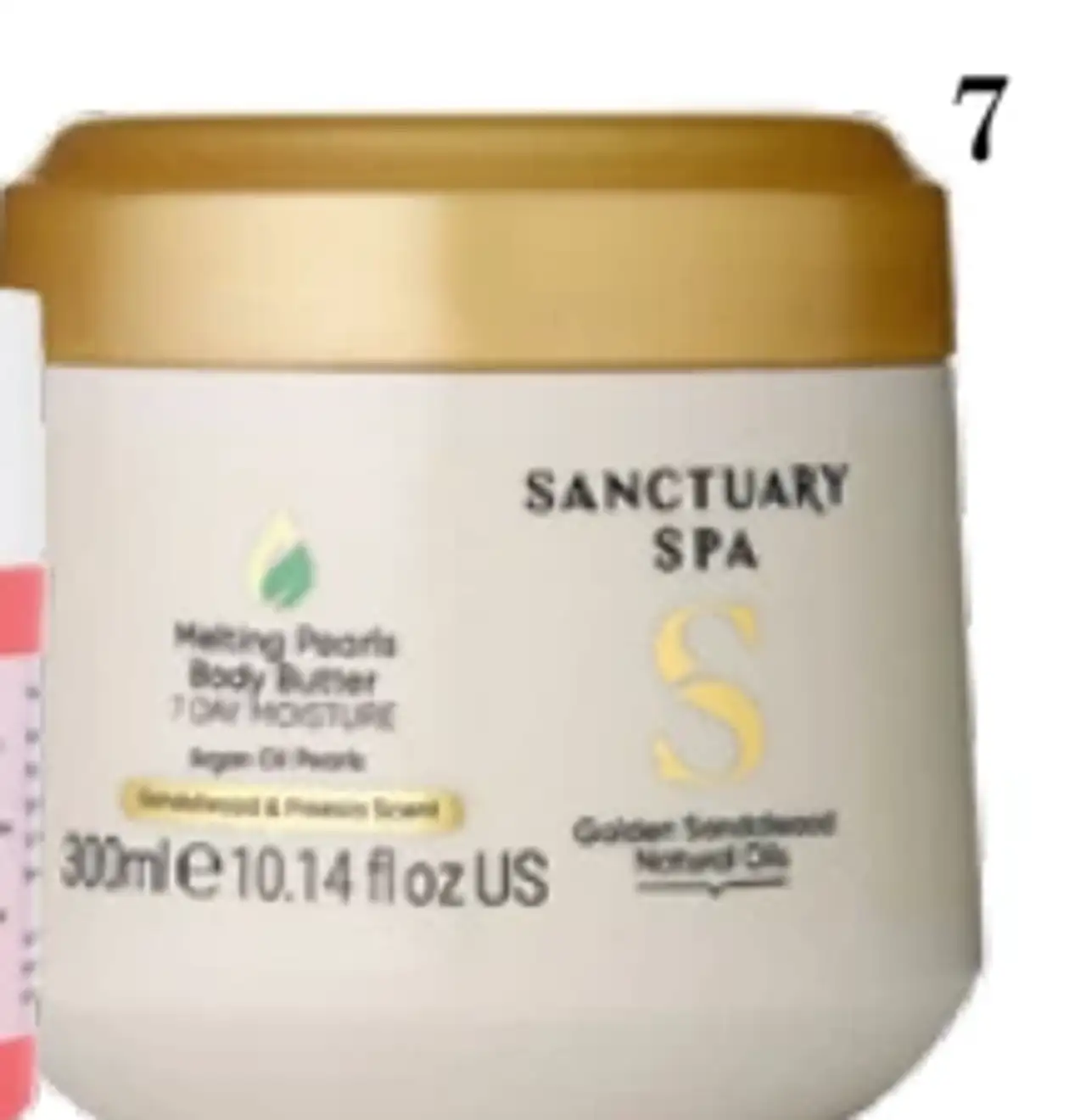SANCTUARY SPA Golden Sandalwood, masło do ciała z kapsułkami olejku arganowego