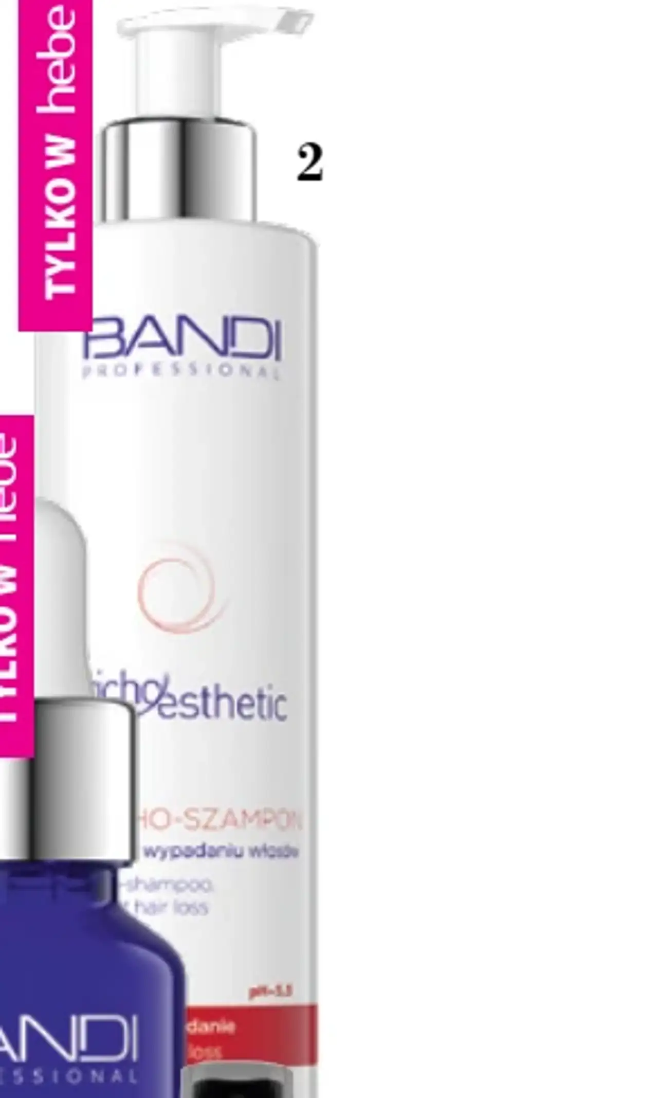 BANDI PROFESSIONAL Tricho Esthetic, szampon do włosów przeciw wypadaniu