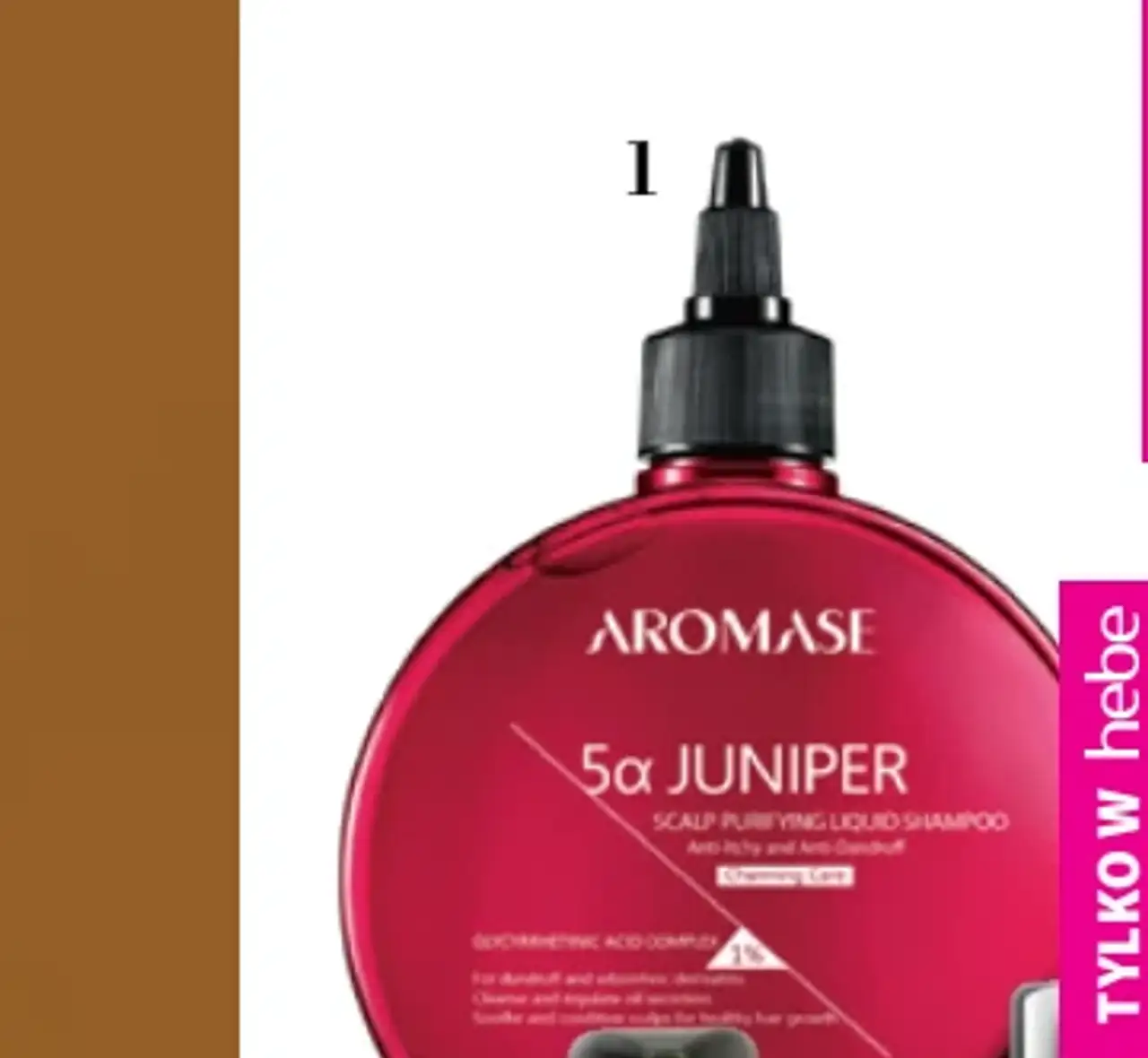 AROMASE 5a Juniper, peeling-płyn oczyszczający do każdego typu skóry głowy