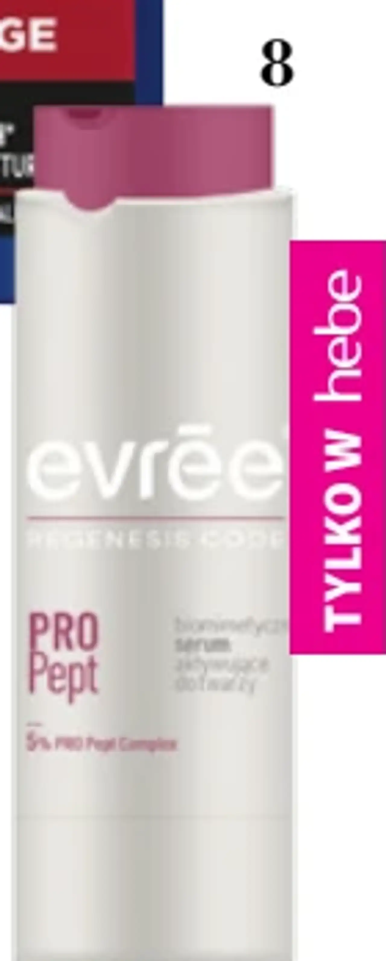 EVREE Regeness Code Pro Pept, biomimetyczne serum do twarzy