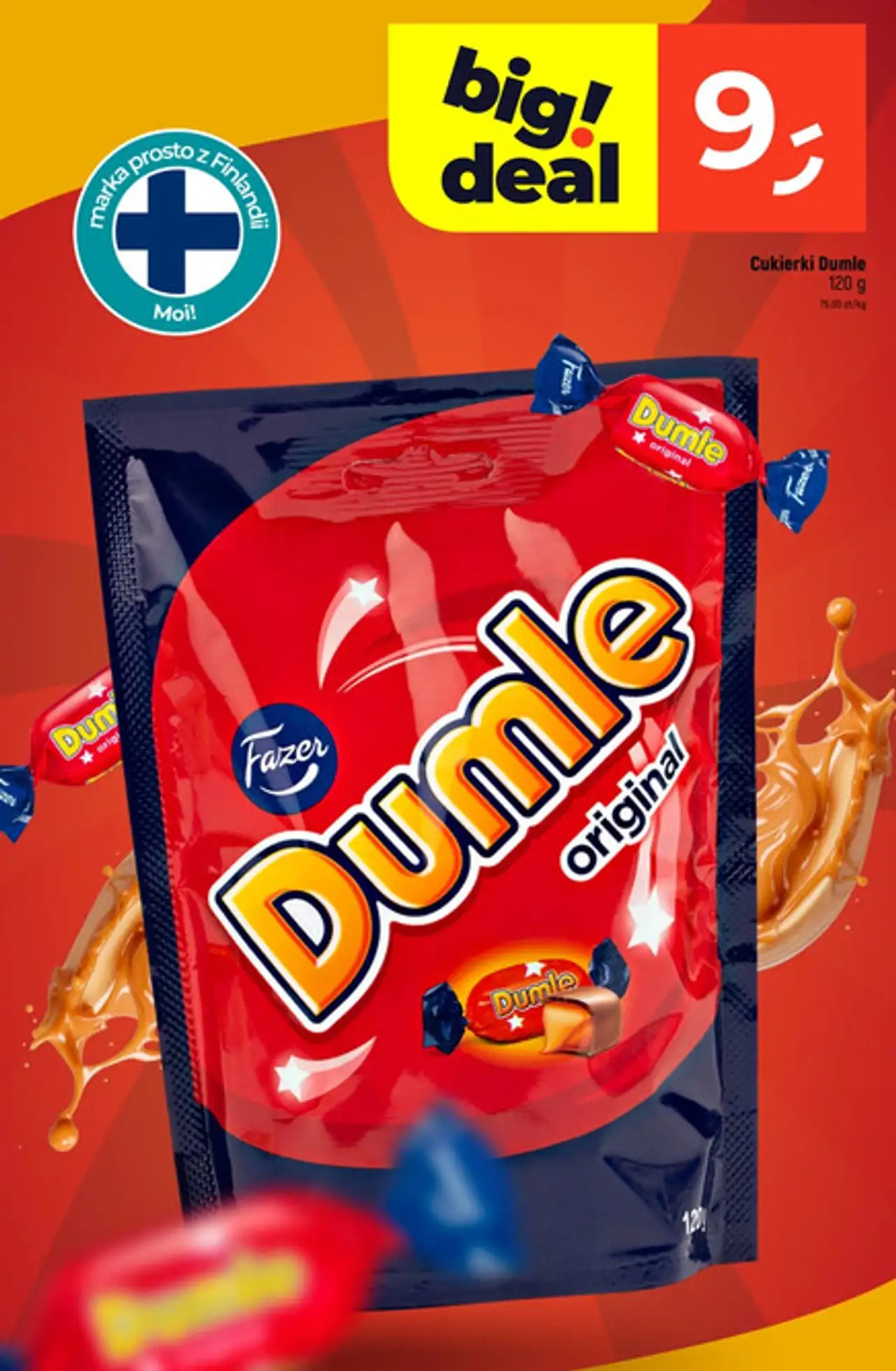 Cukierki Fazer Dumle Original 120 g