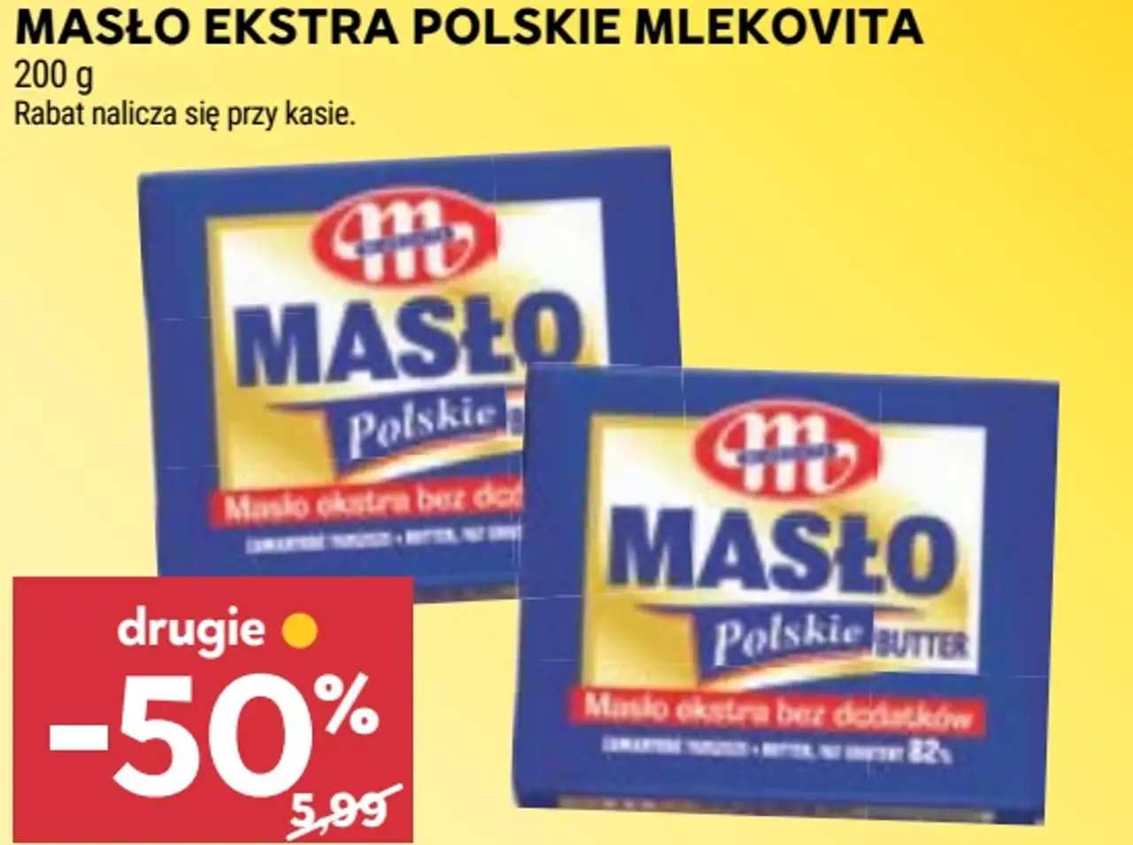 Masło Ekstra Polskie Mlekovita