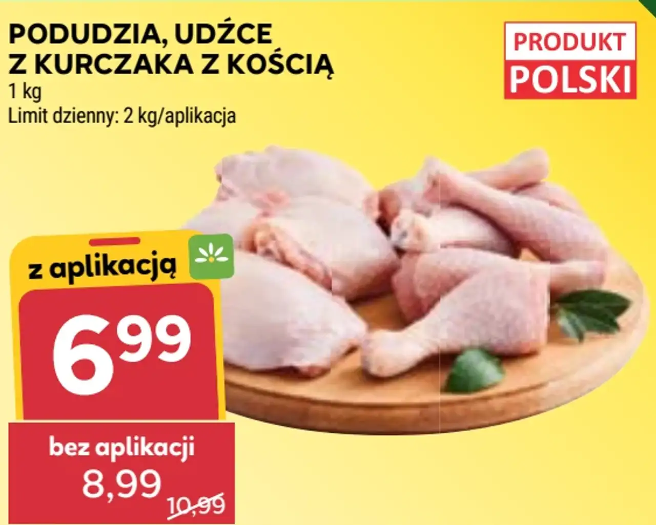 Podudzia, udźce z kurczaka z kością