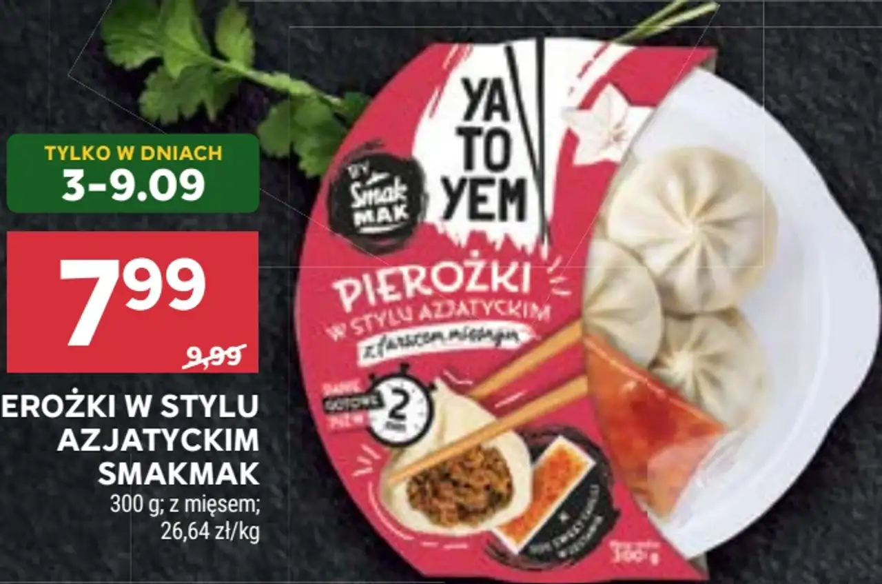 Pierożki w stylu azjatyckim Smakmak